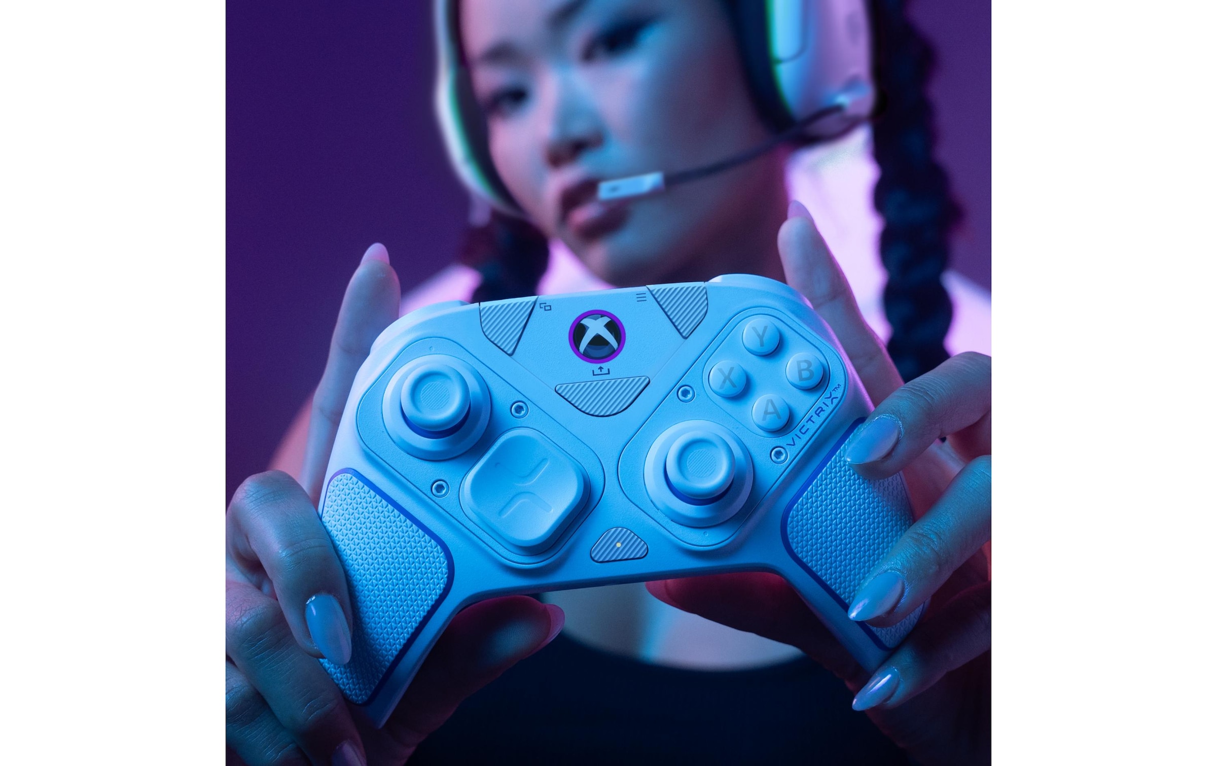 PDP - Performance Designed Products Xbox-Controller »VICTRIX Pro BFG Xbox Weiss«