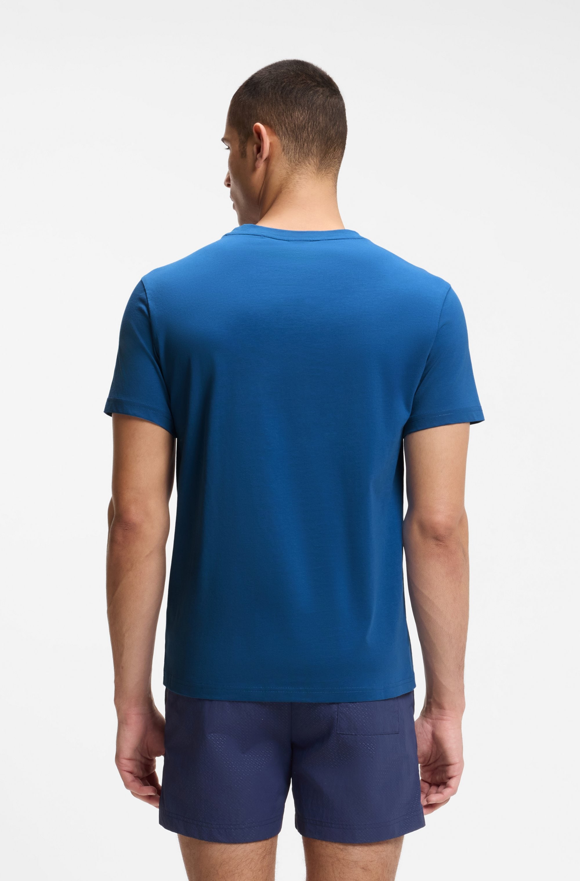 BOSS T-shirt de plage »T-Shirt RN« mit UV Schutz (SPF 50+), Swimwear