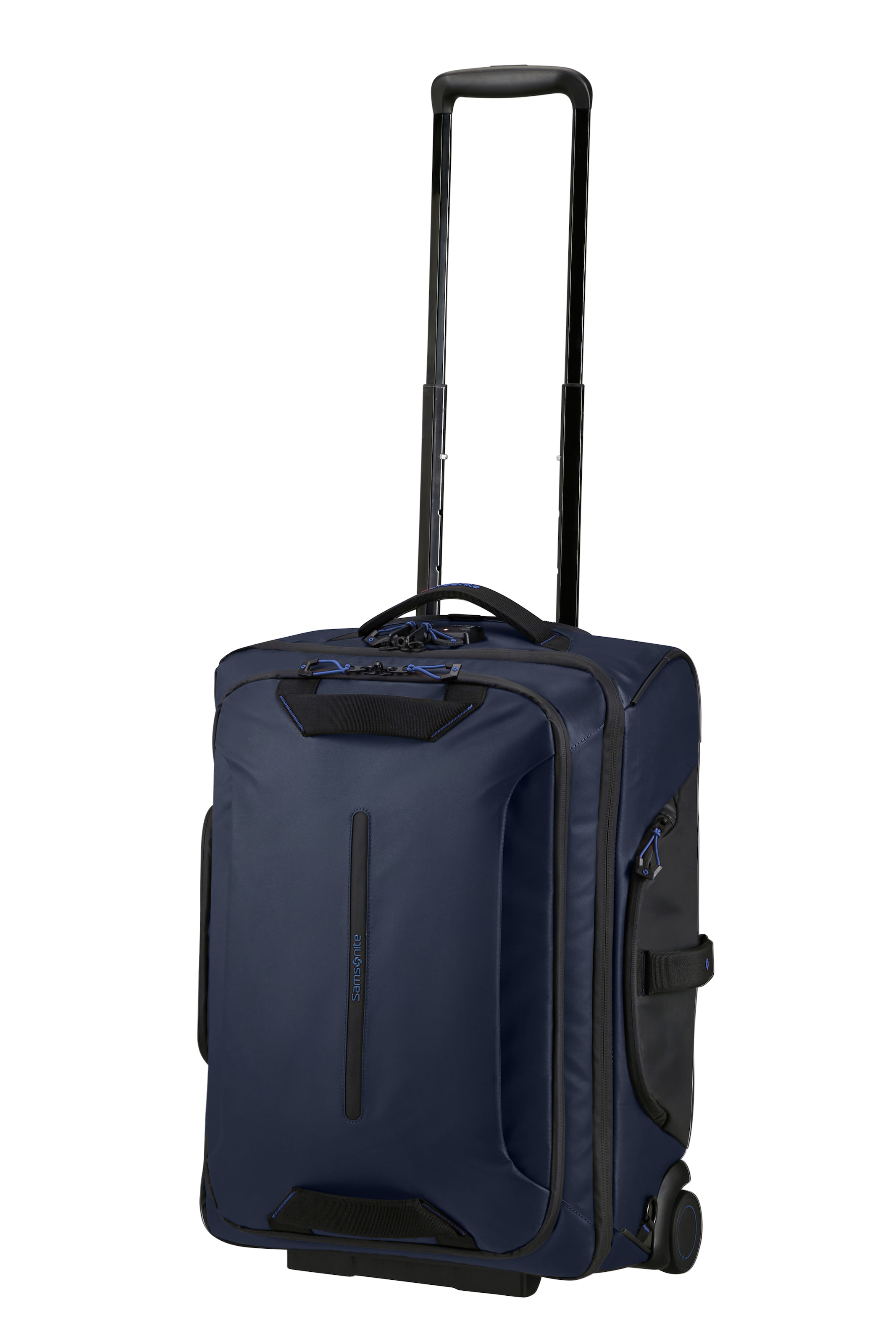 Samsonite Trolley à bagages souples »Prodiver 55« 51 litre 2 Rollen en nylon robuste, avec poche latérale pratique, avec housse de pluie