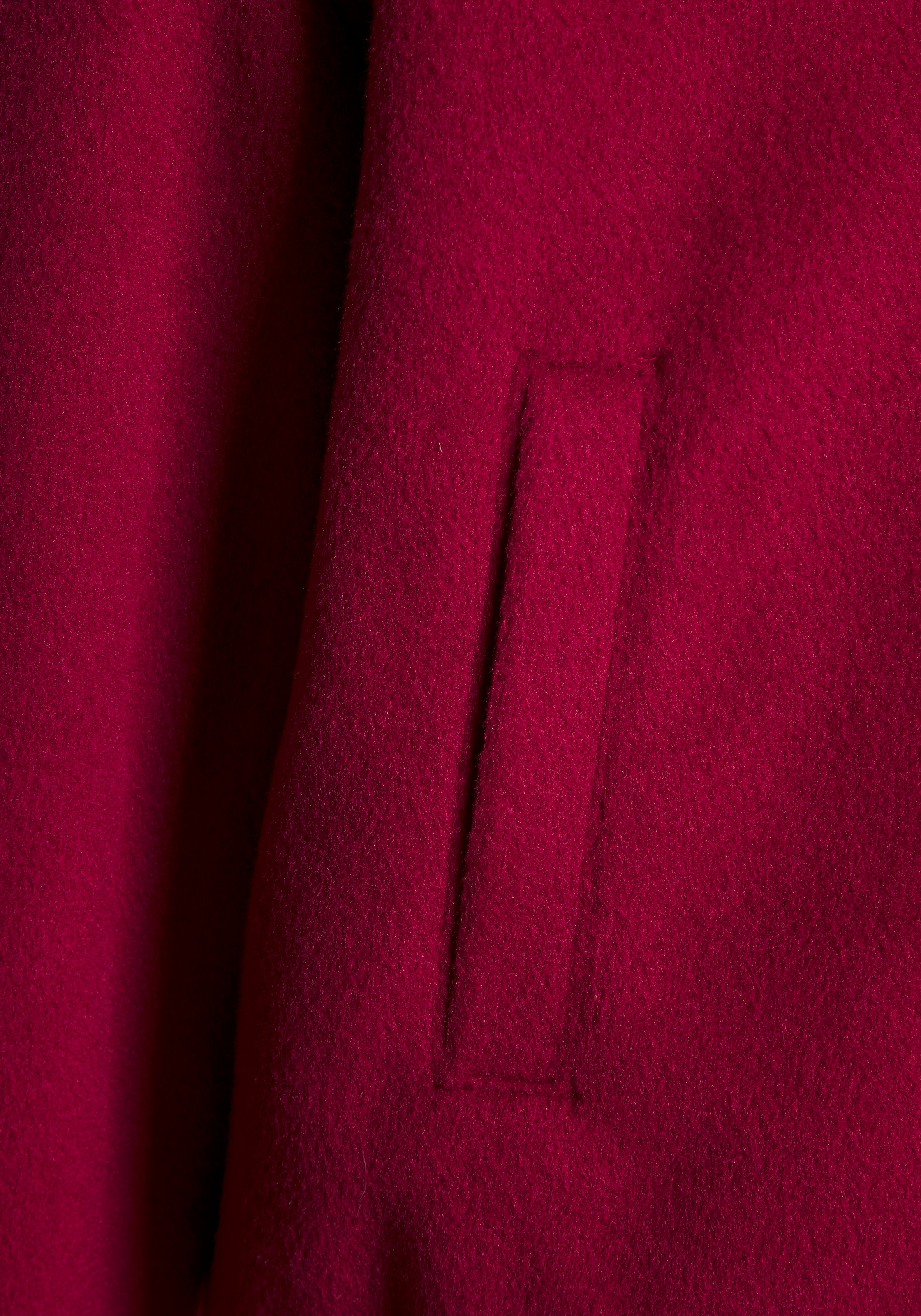 LASCANA Veste bomber mit Rippbündchen, Pilotenjacke mit Druckknöpfen und Taschen