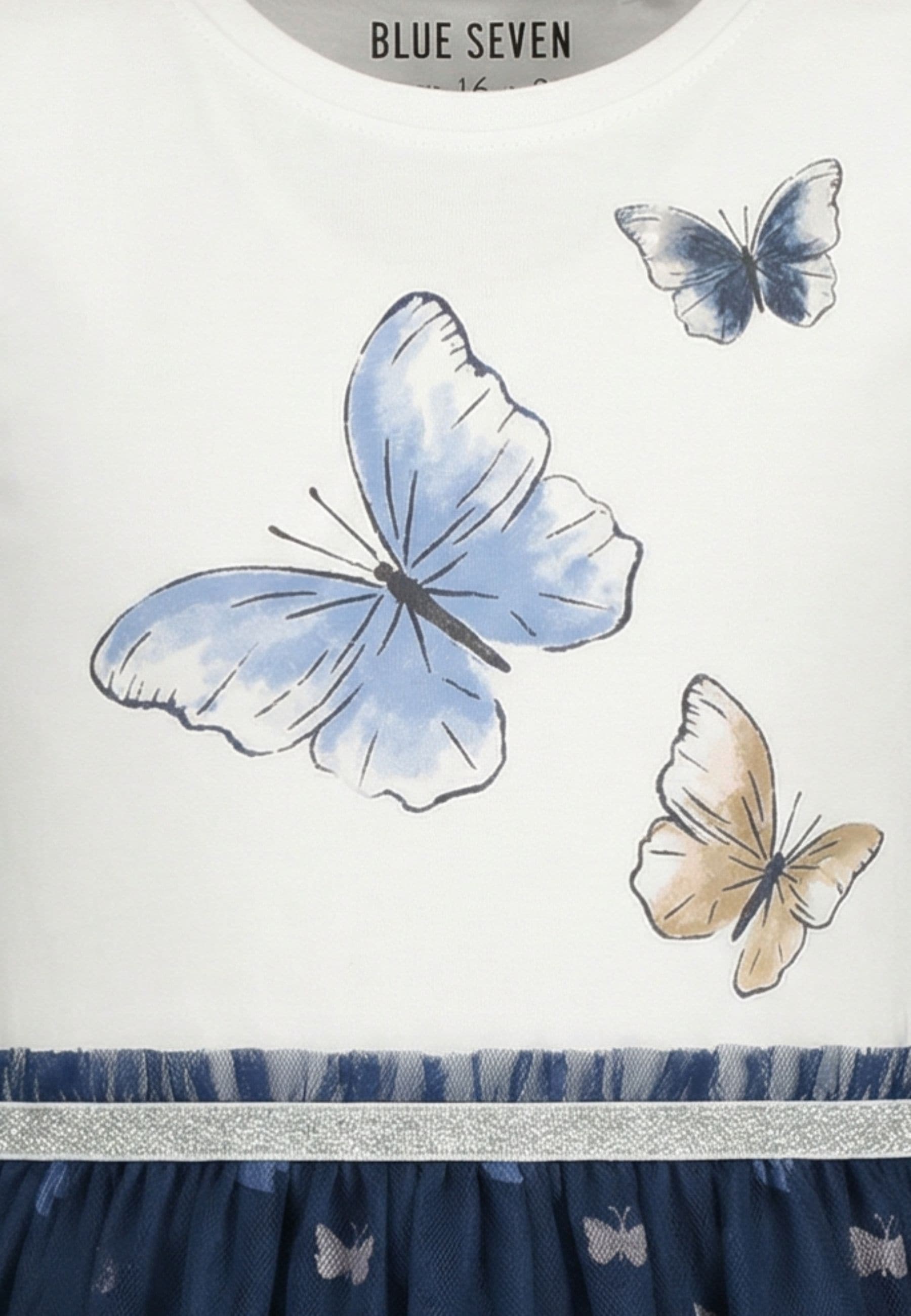 Blue Seven Mini-robe Baumwollmischung, verschiedene Drucke