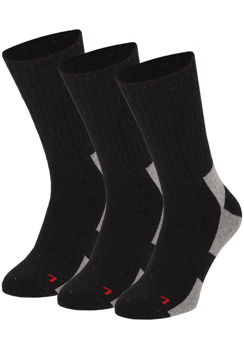 Apollo Basicsocken »THERMAL/TRACKING SOCKS« 3er Pack,  Unisex mit wärmenden Merinowoll-Anteil