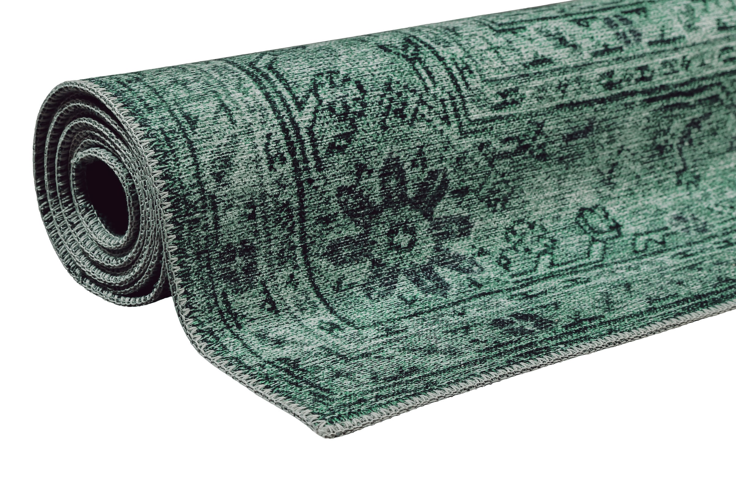 Wecon home Tapis »2nd Avenue« Rectangulaire 6 mm Höhe Vintage, Baumwolle, Kurzflor, Used-Look, Wohnzimmer, Schlafzimmer