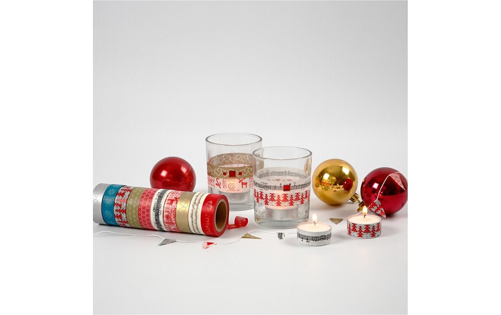 creativ company Set créatif »Washi-Tape Weihnachten«
