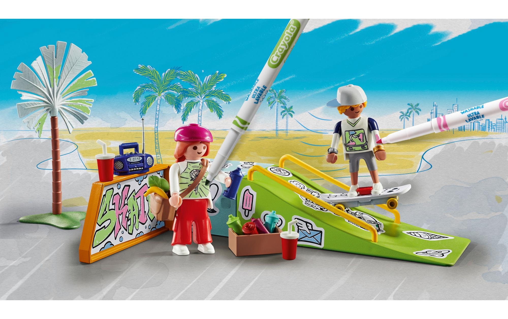 Playmobil® Spielbausteine »Color Skatepark 71515«