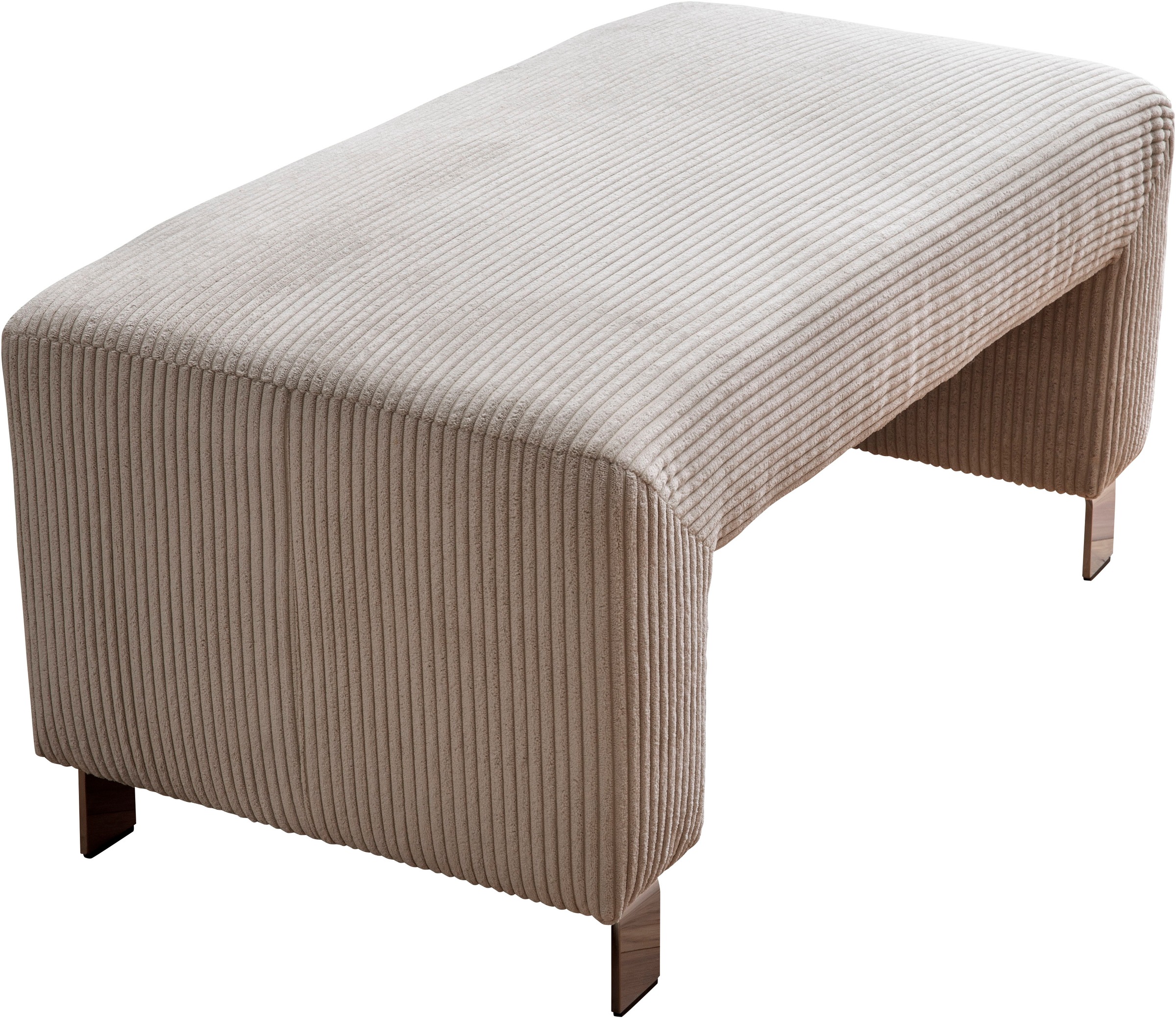 exxpo - sofa fashion Tabouret rembourré »Intenso, Hocker, modern« hohe Bodenfreiheit, frei im Raum stellbar, hoher Sitzkomfort