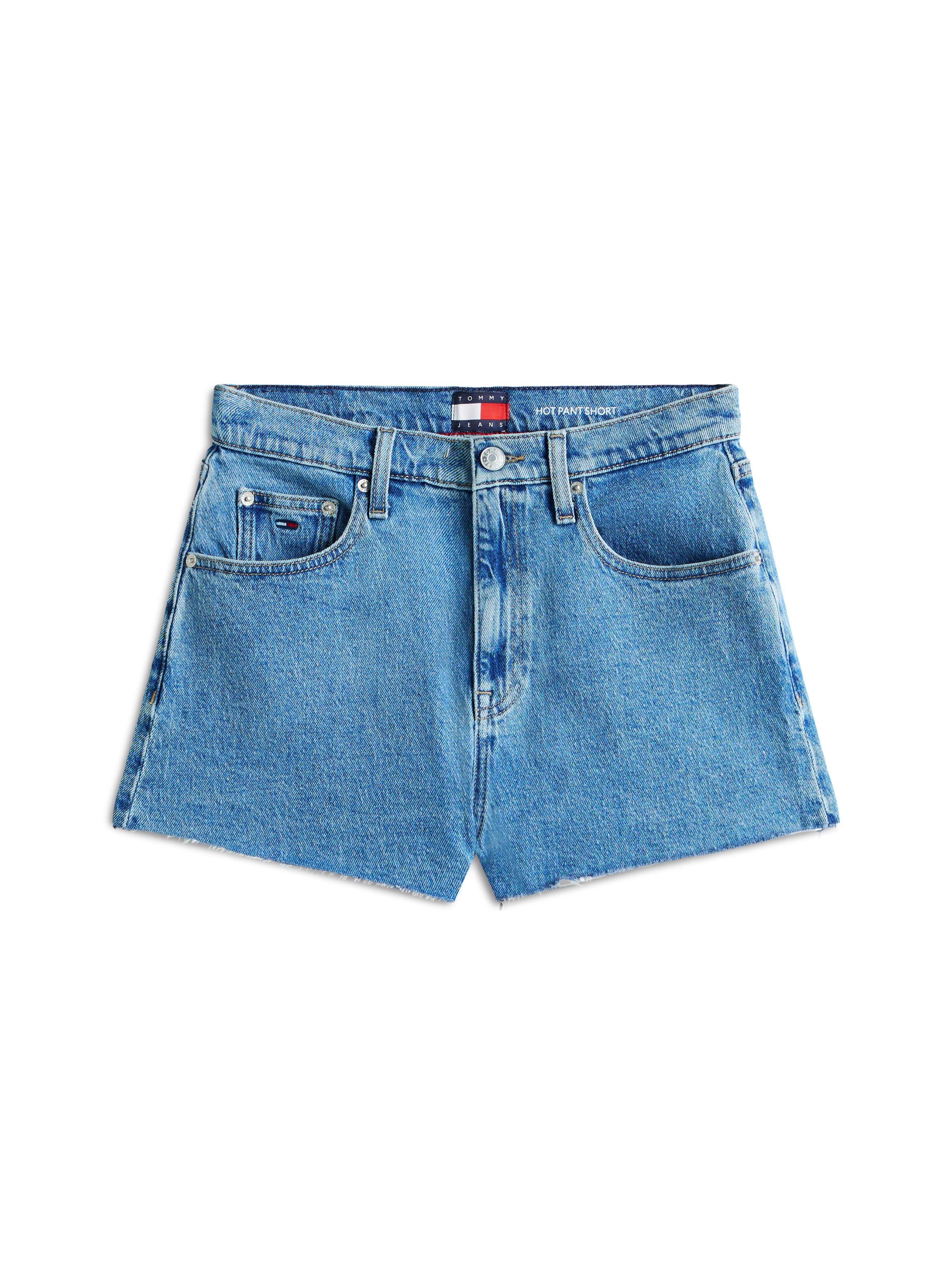 Tommy Jeans Short en jean »HOT PANT BJ4138« taille haute, authentique lavage stone