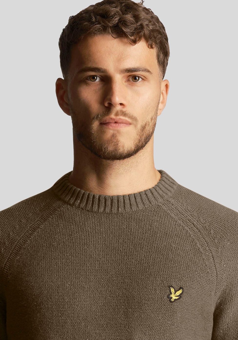 Lyle & Scott Strickpullover mit Logostickerei