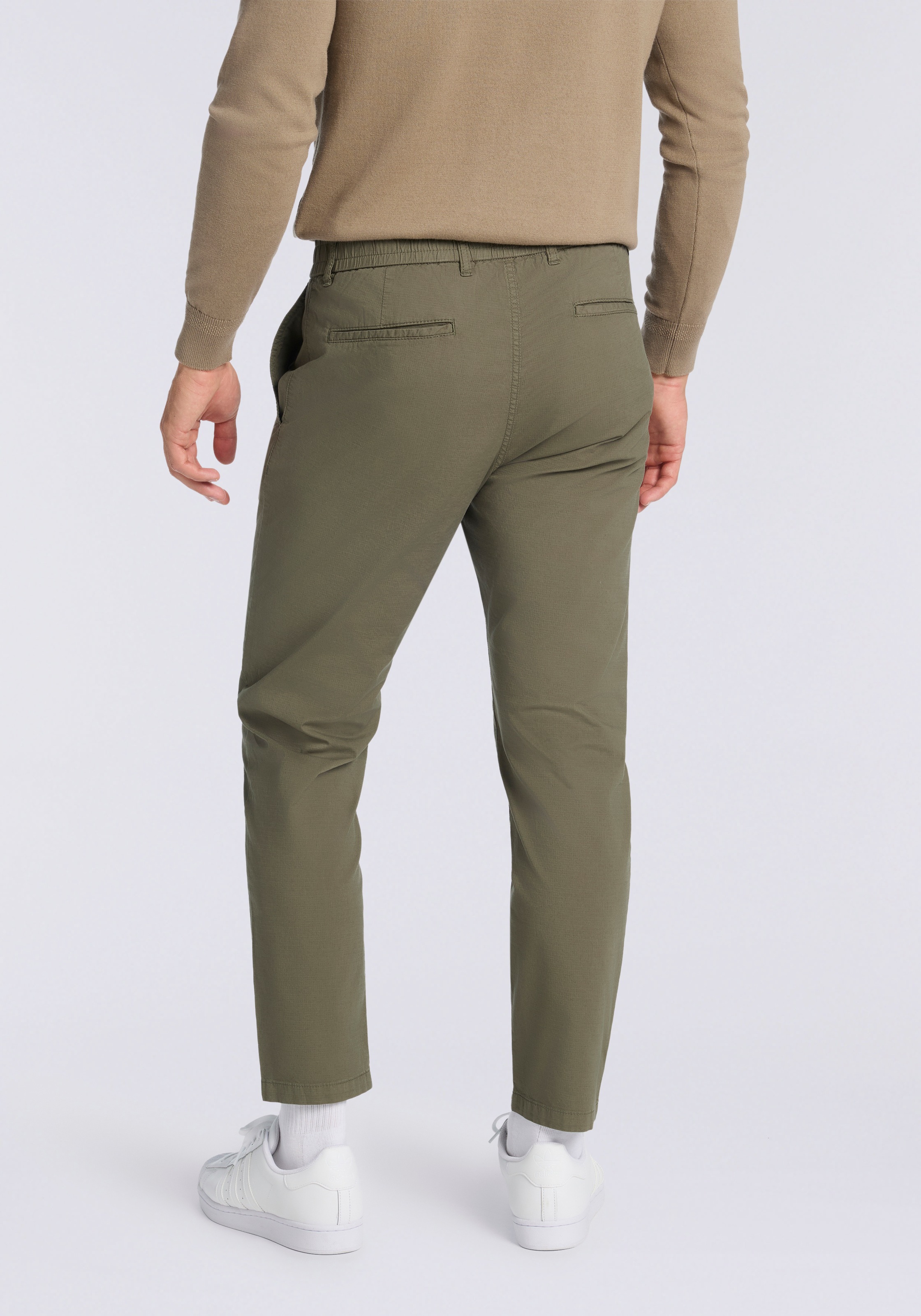 BOSS ORANGE Chinos »tapered DS«  tapered fit, elastischer Bund mit Kordelzug