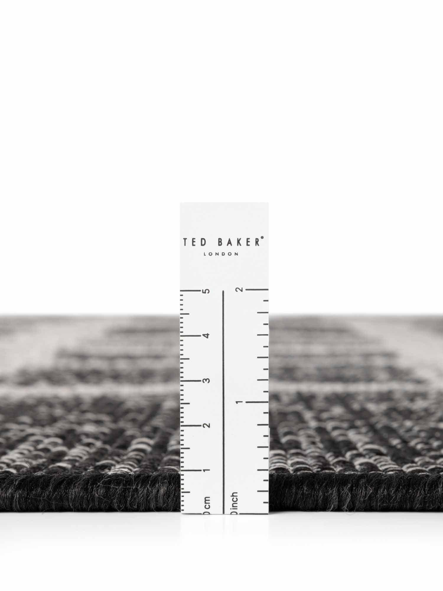 Ted Baker Tapis »Ruskin , Wendeteppich« Rectangulaire 8 mm Höhe Designteppich, Wetterfest, Pflegeleicht, Modern, Wohnzimmer, Terrasse