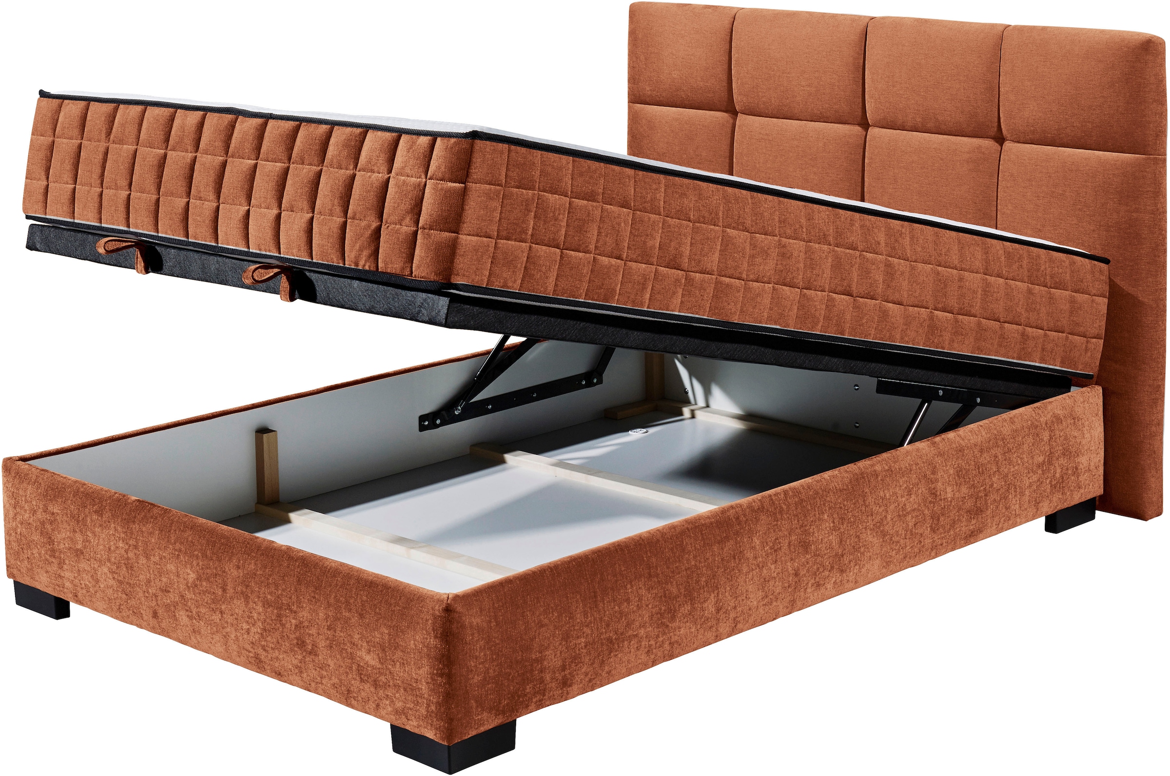 ED EXCITING DESIGN Lit de boxe »Nagol« mit Bettkasten, mit Wendematratze, erhältlich in verschiedenen Breiten