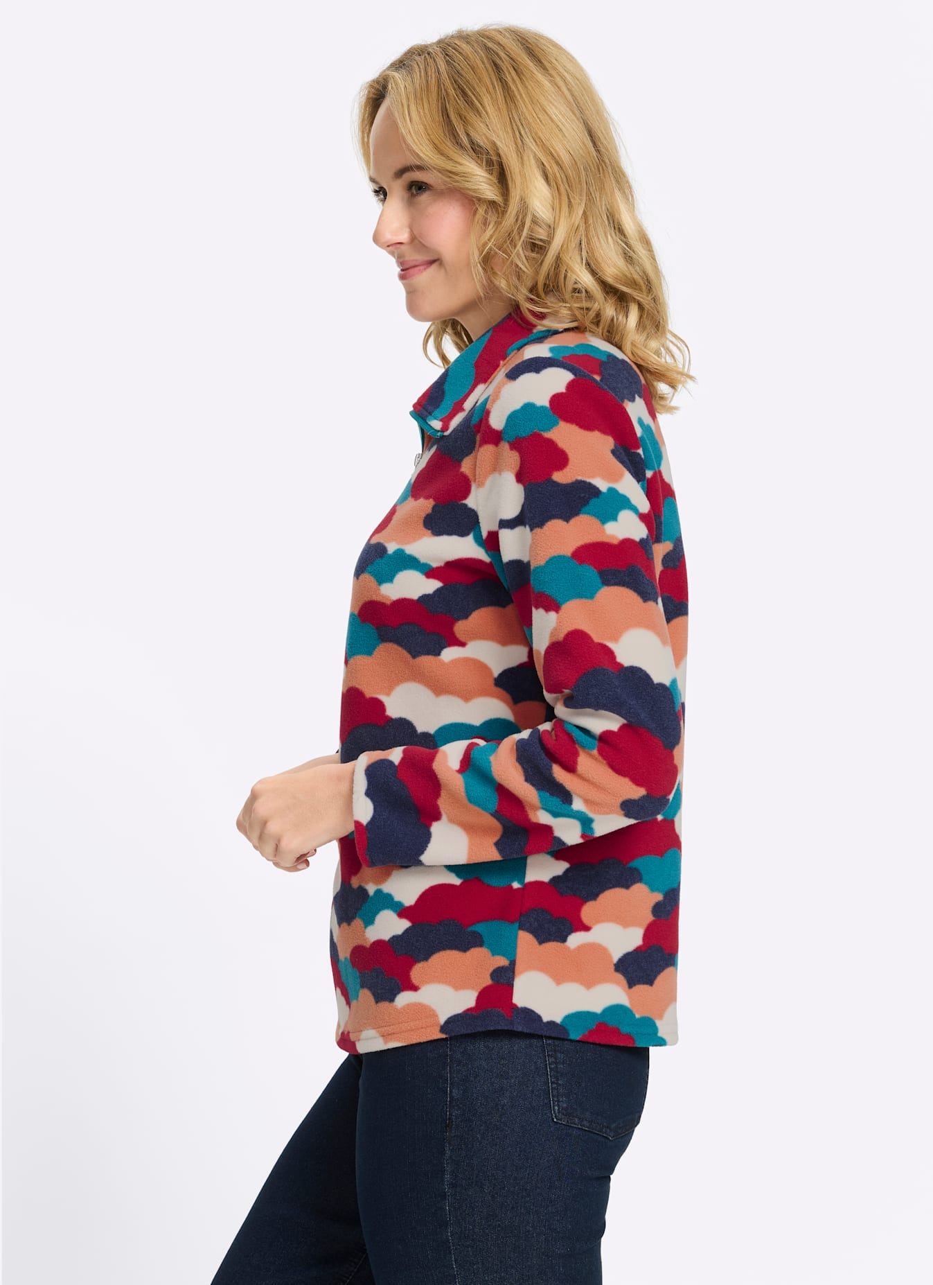 Classic Basics T-shirt en polaire »Fleece-Shirt« 1