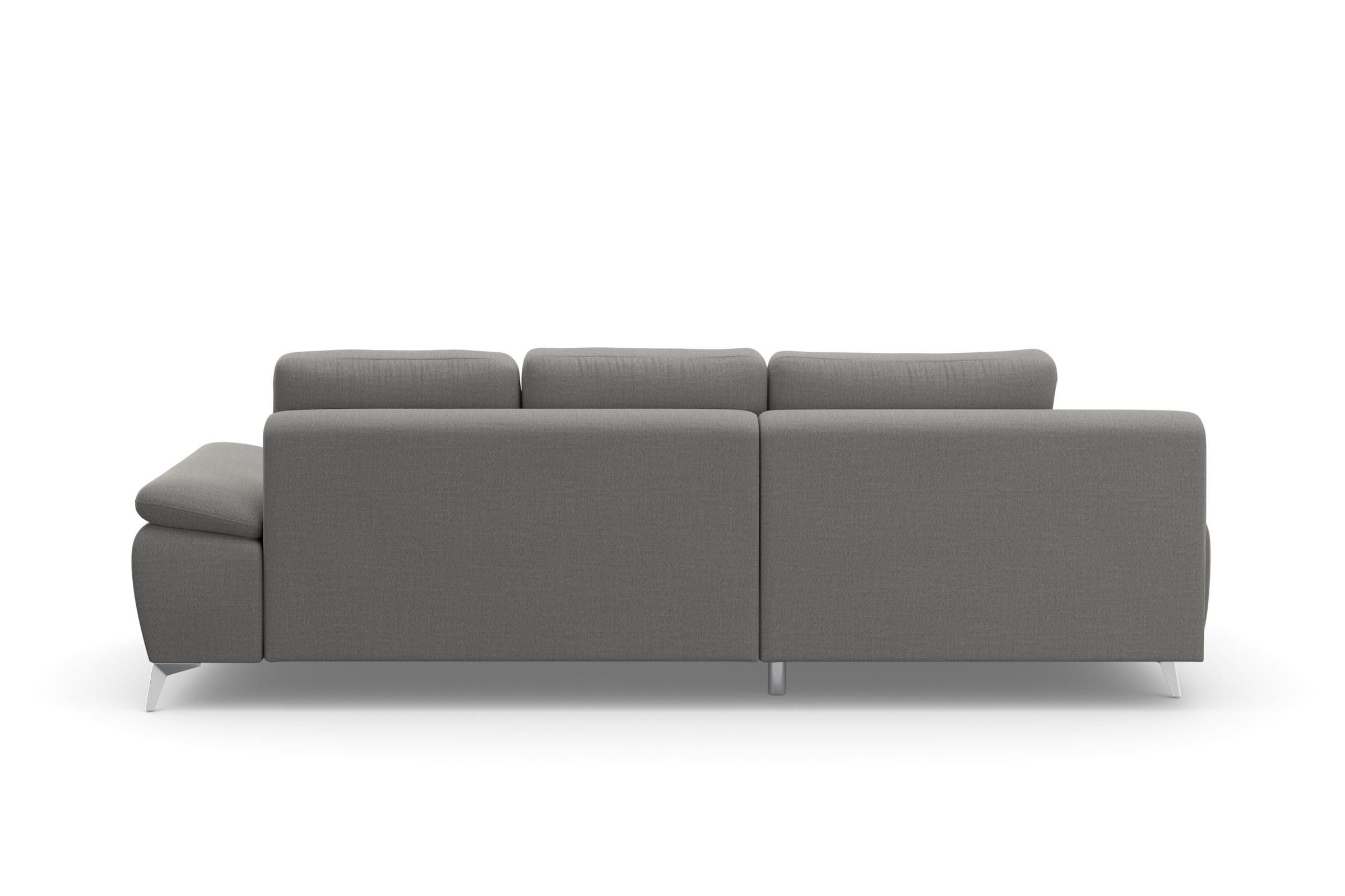 sit&more Canapé d'angle »Latigo L-Form« avec méridienne, au choix avec fonction lit et coffre de lit