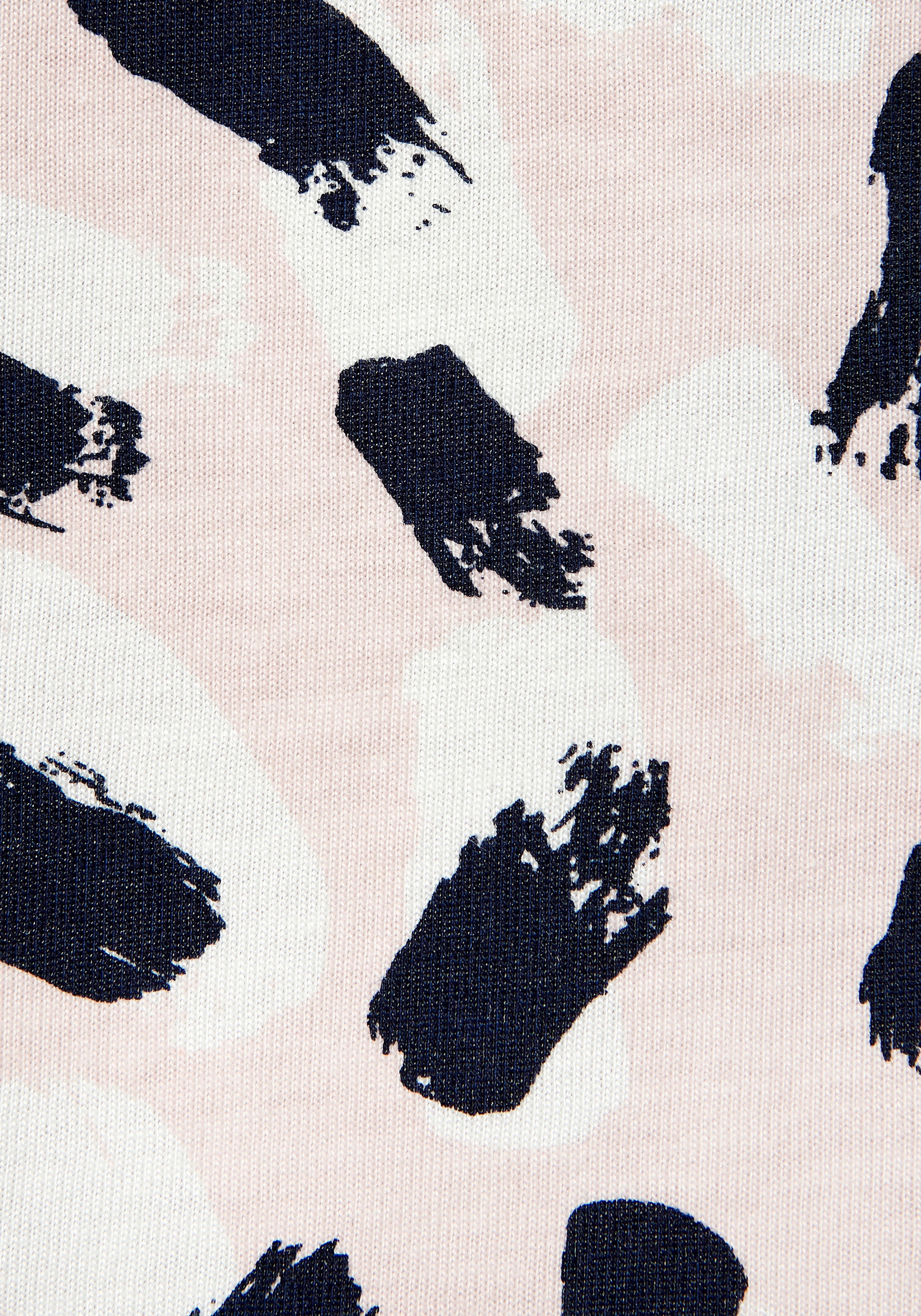 s.Oliver Haut de pyjama 1-teilig,  mit schönem Alloverdruck