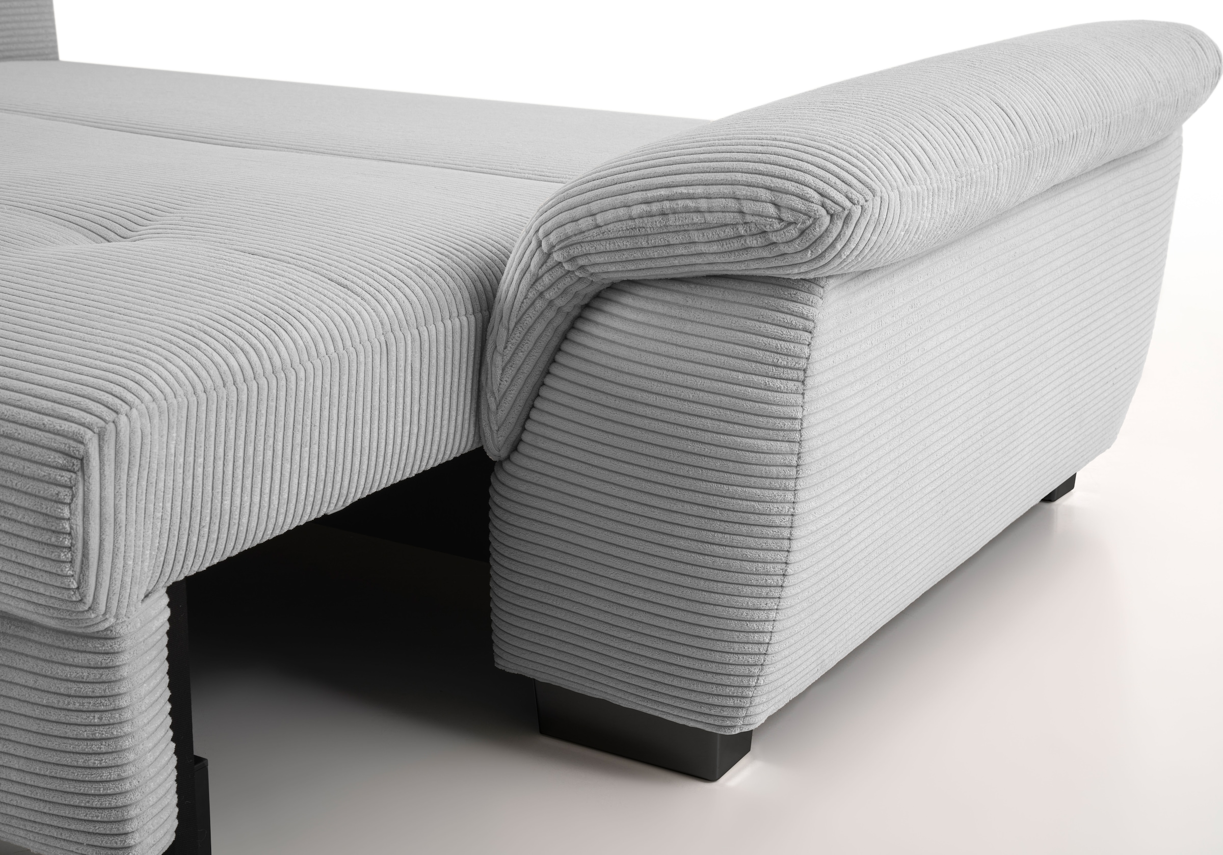 Mr. Couch Canapé d'angle »Dario, L-Form, mit Bett und Bettkasten« wahlweise mit Kaltschaum