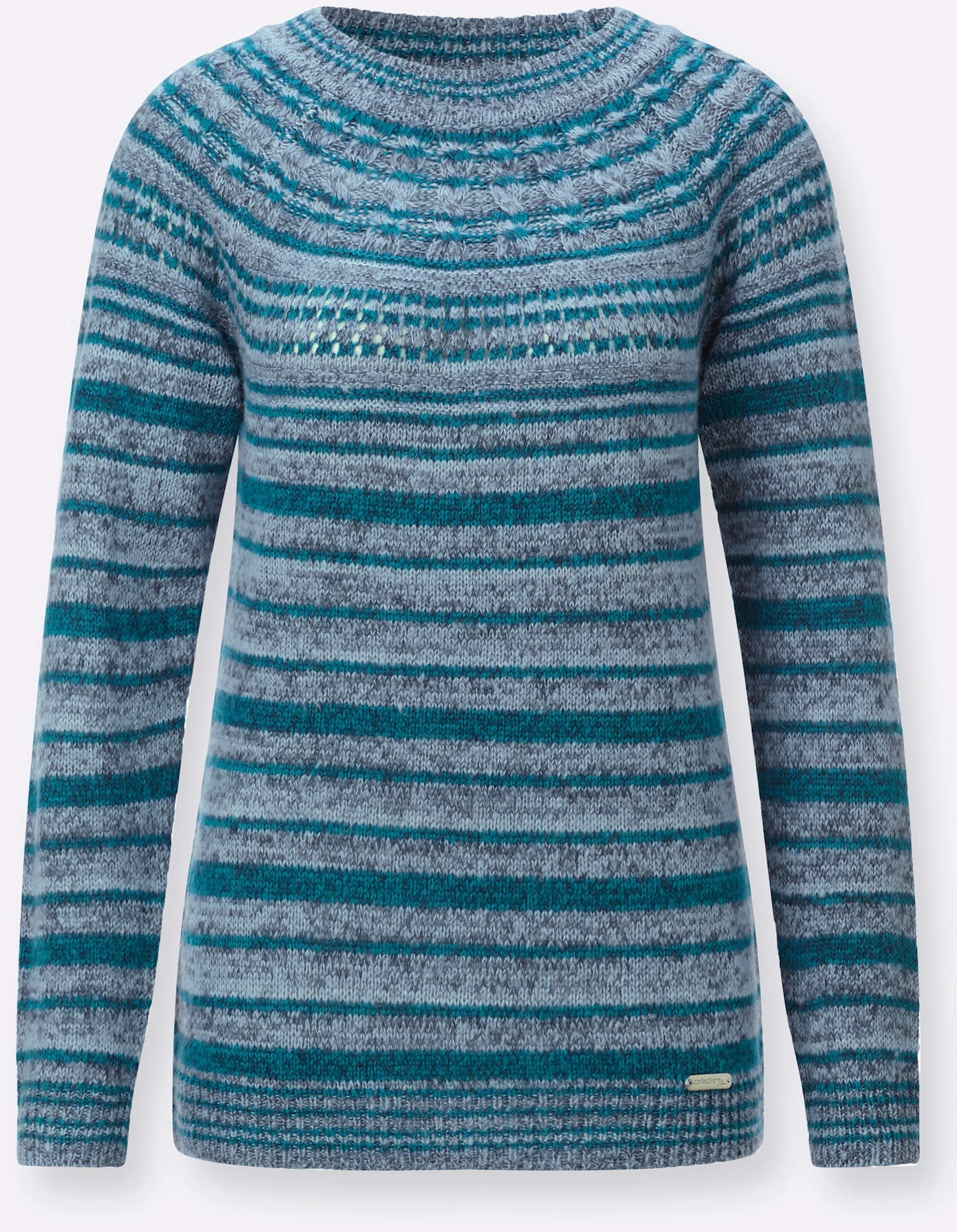 Casual Looks Pull à col rond »Rundhals-Pullover«