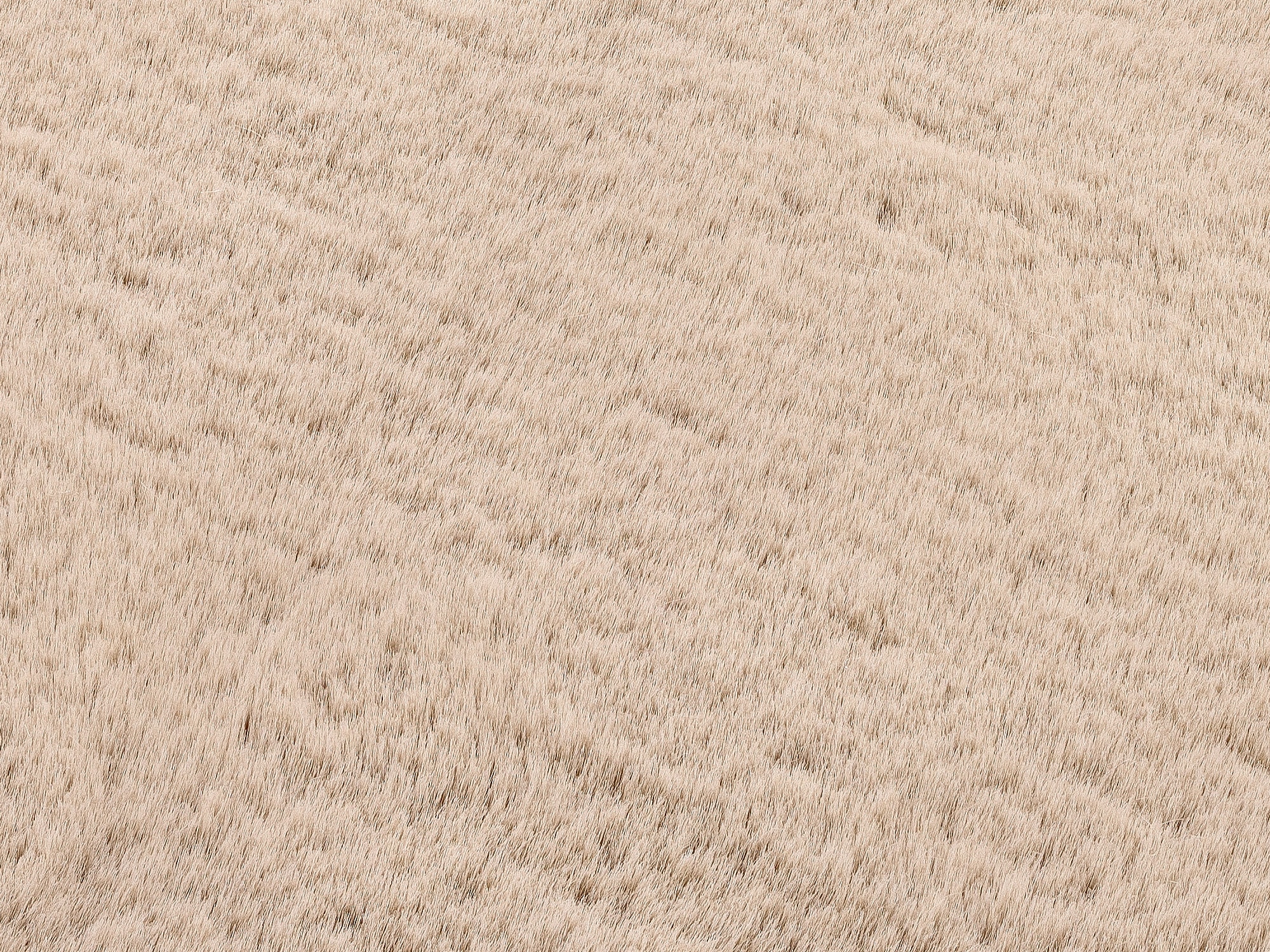 OCI DIE TEPPICHMARKE Teppich »ALISSA« rund 38 mm Höhe Kuschelig weicher Flor, Kaninchen Fell Haptik, getuftet