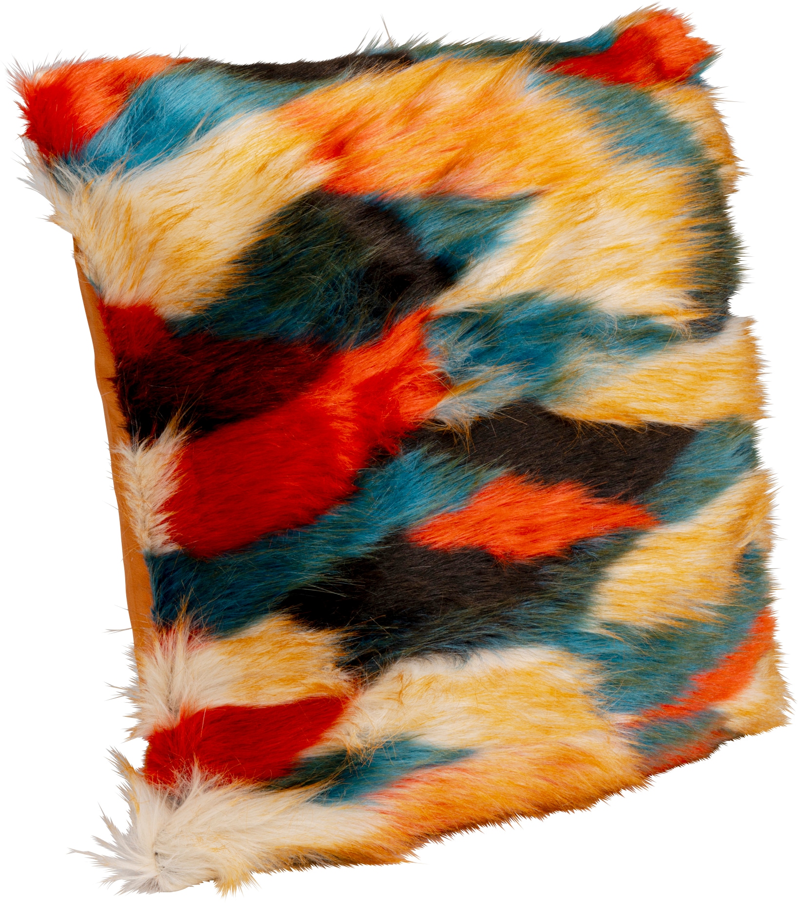 Kare Design Coussin décoratif »Glammer Colore, Kissenhülle mit Füllung, 45x45 cm« stützt Kopf und Nacken angenehm und sorgt für erholsamen Schlaf