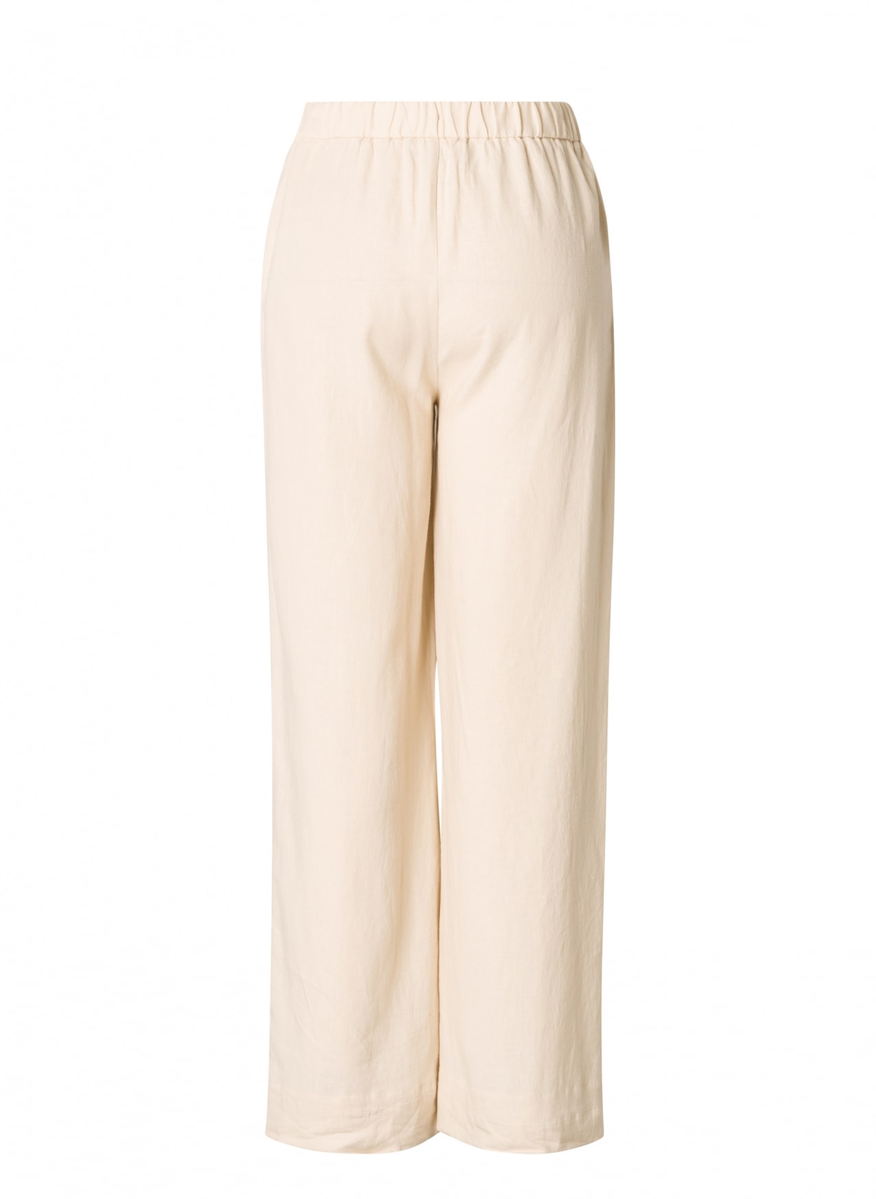 Base Level Curvy Pantalon en lin »Yula«  pantalon d'été, mélange lin-viscose, avec ceinture élastique