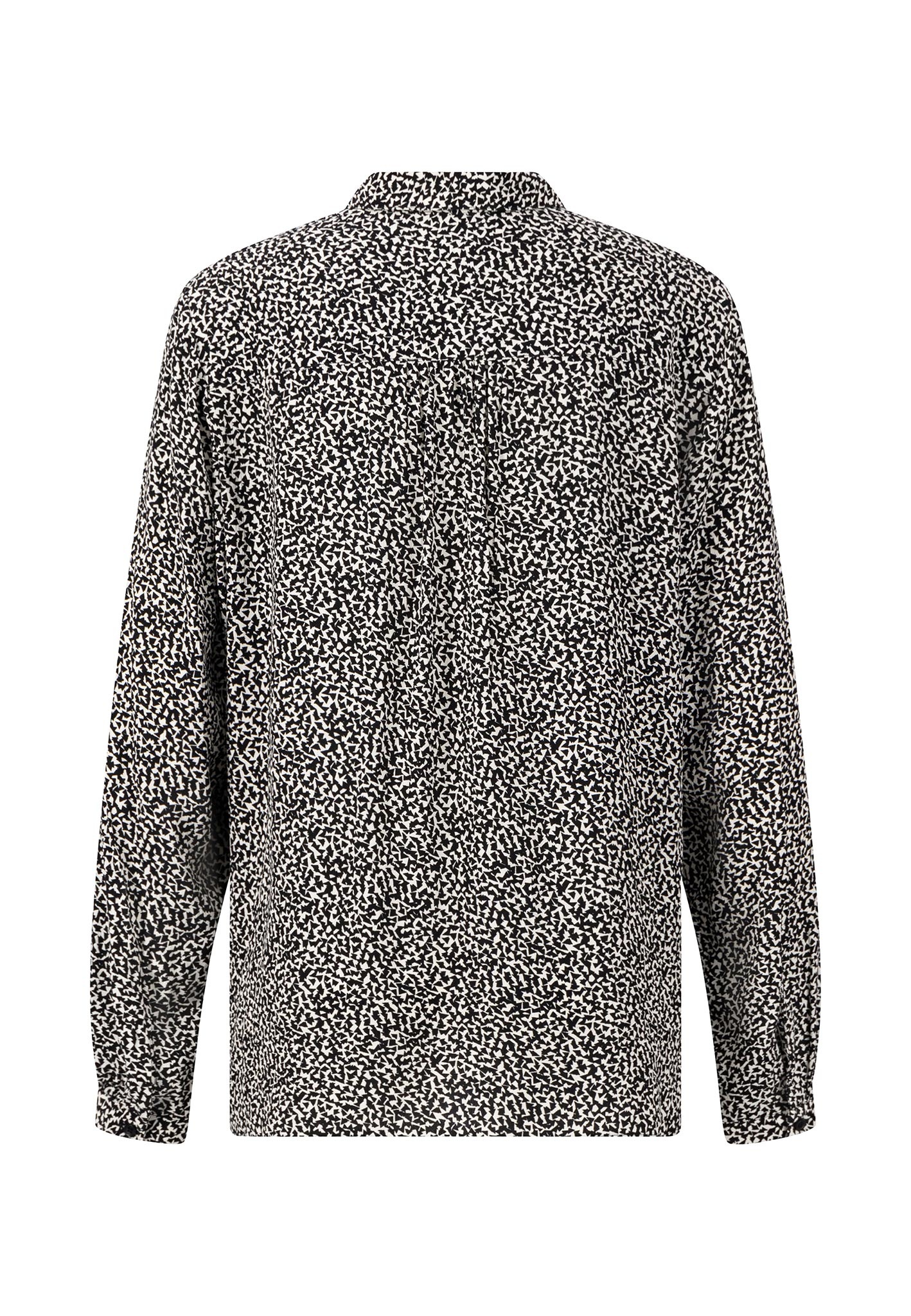 FYNCH-HATTON Langarmbluse mit Minimalprint