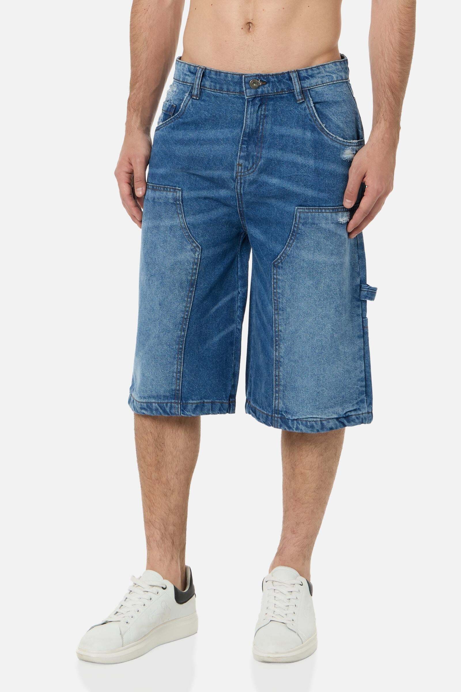 BOXEUR DES RUES Regular-fit-Jeans »BOXEUR DES RUES Jeansshorts Double Knee Carpenter«