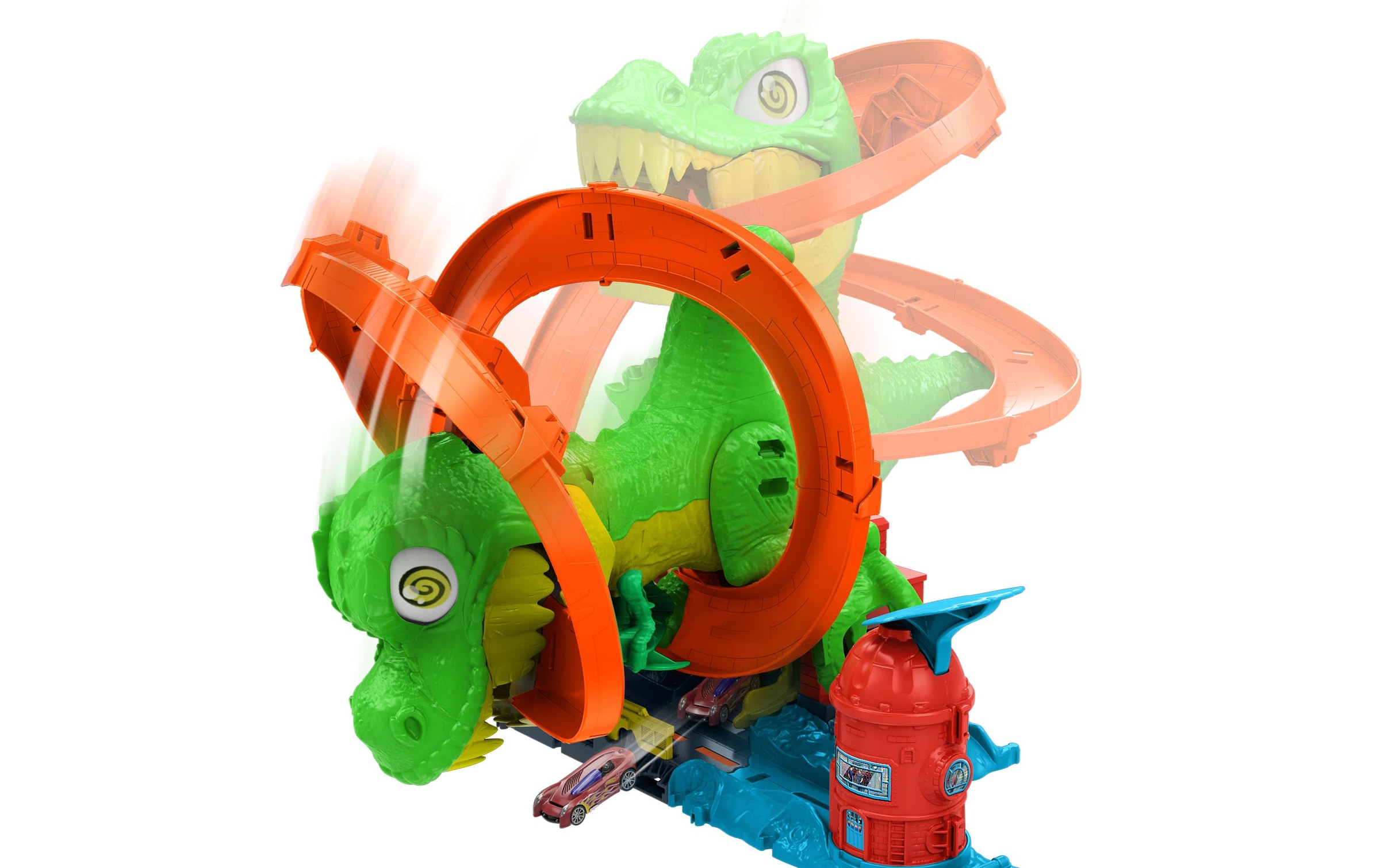 Hot Wheels Spielzeug-Auto »Hot Wheels City T-Rex-Schlacht«