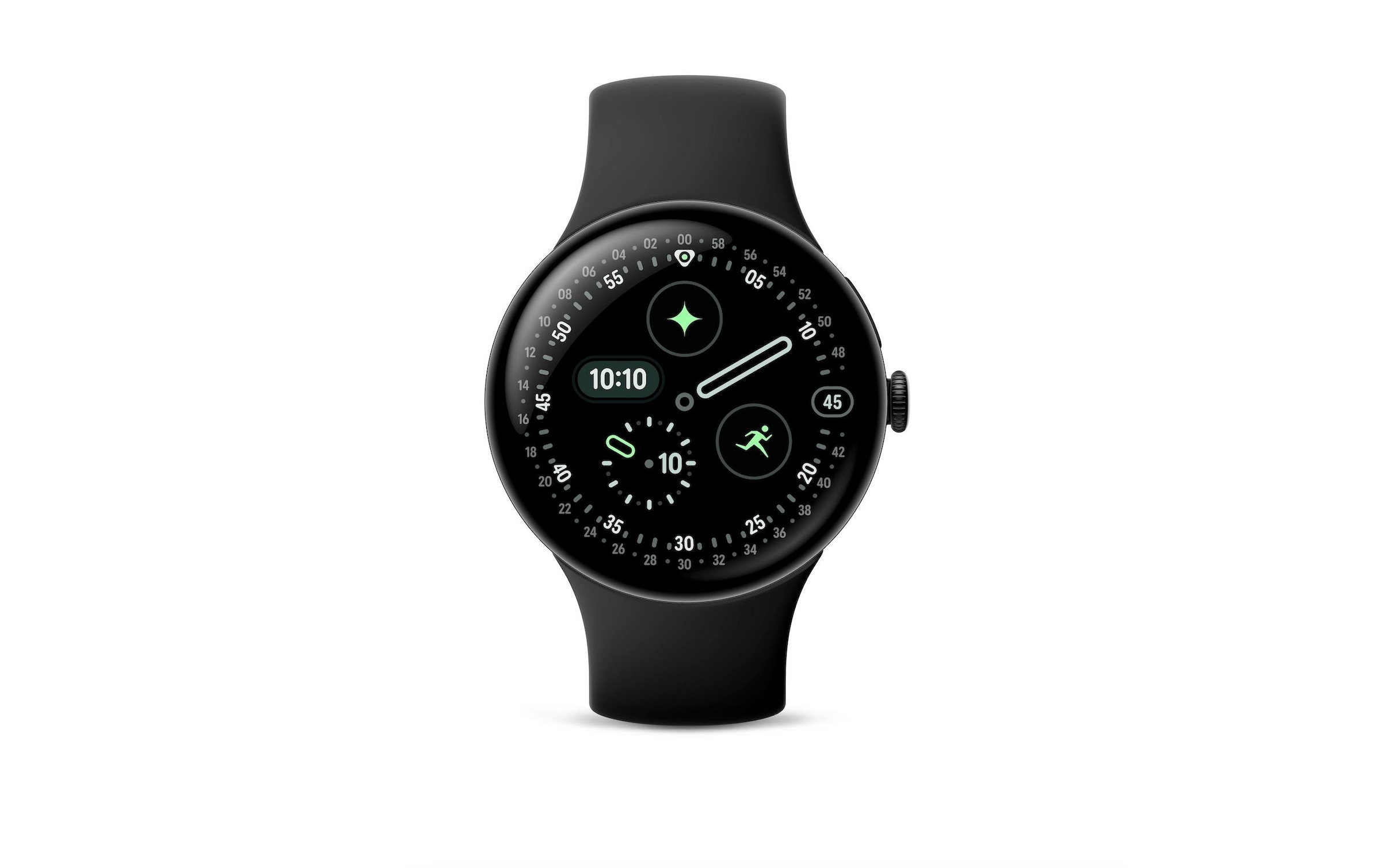 Google Montre »Pixel Watch 4«(45) Wear OS by Google