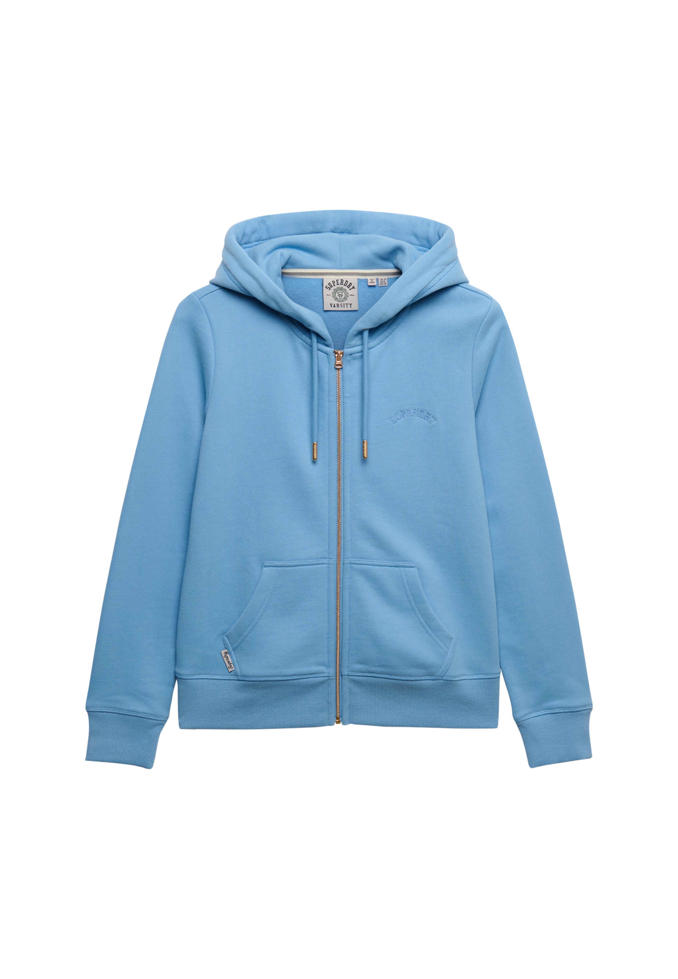 Superdry Sweat à capuche »Essential Logo Ziphood Hb« Mit Logostickerei