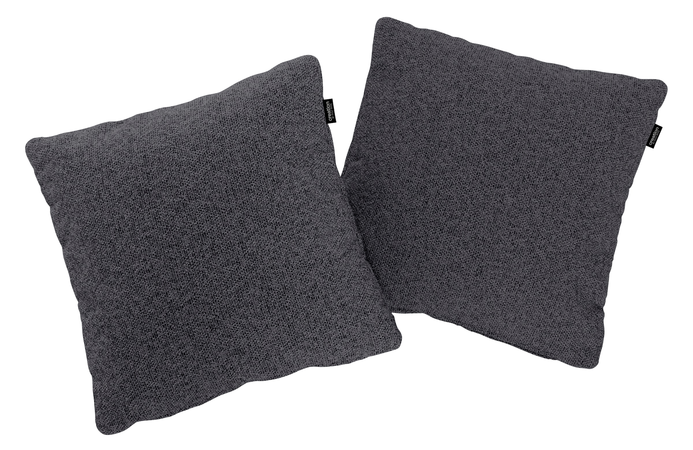 Creation BY ROLF BENZ Coussin décoratif »CR.480« au choix en tissu ou cuir, en trois tailles