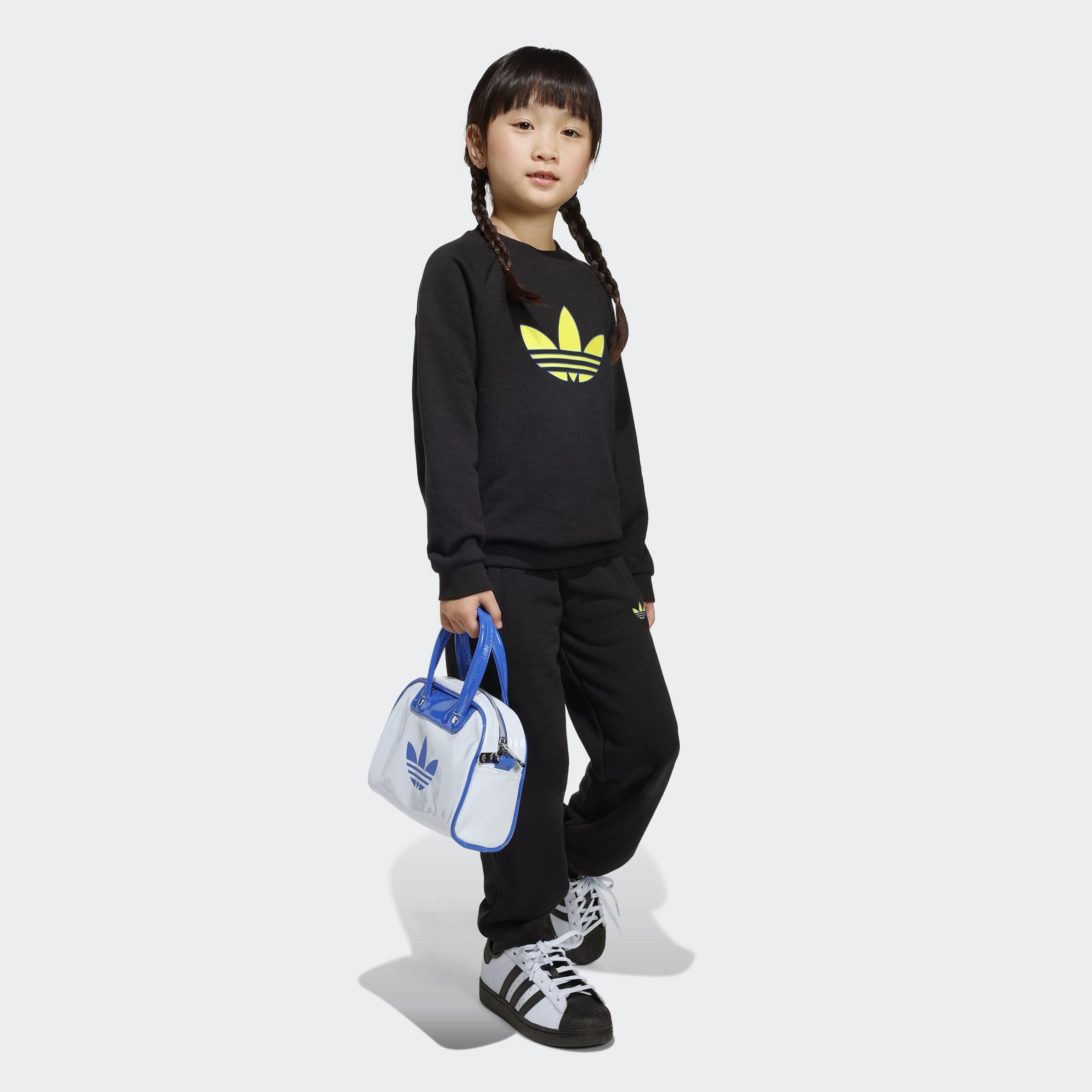 adidas Originals Combinaison d'entraînement »TREFOIL SET MIT RUNDHALSAUSSCHNITT, LOCKER GESCHNITTEN« 2 pièces
