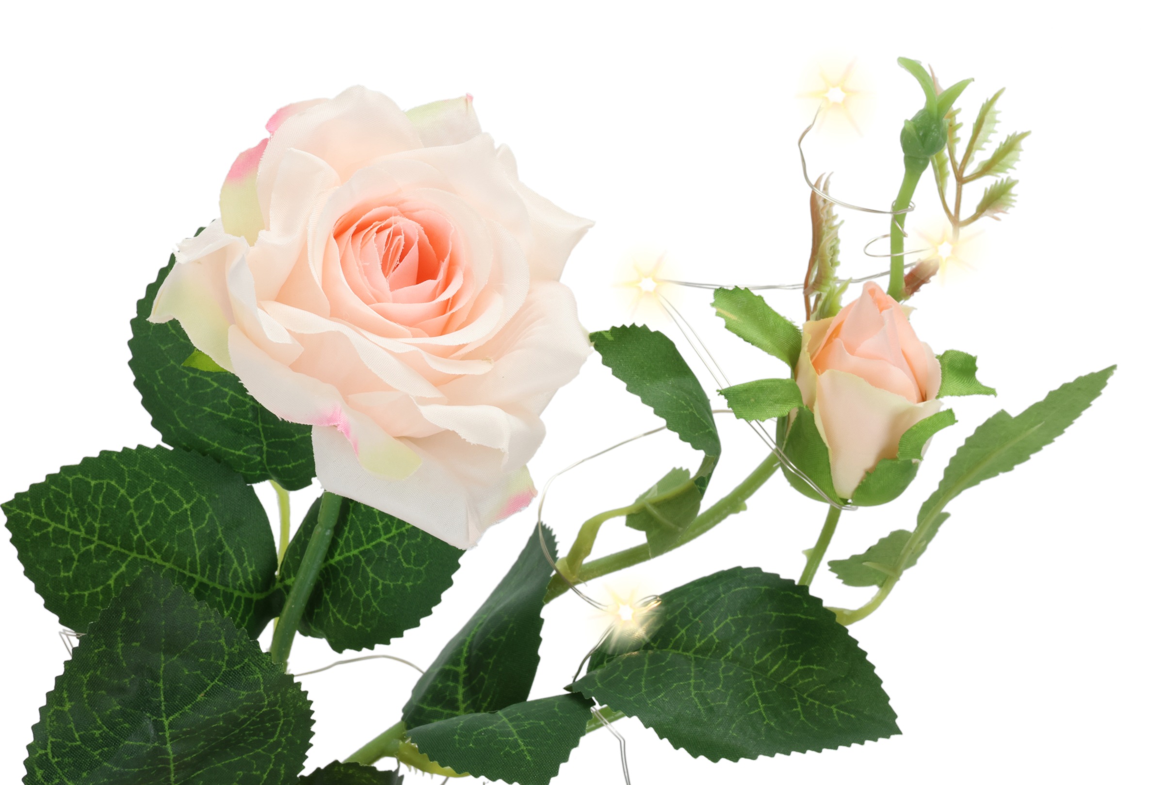 I.GE.A. Fleur artificielle »Arrangement 'Rosen' in Vase« In Keramikvase Blumengesteck Mittelstücke Hochzeitsdeko Deko Tischdeko