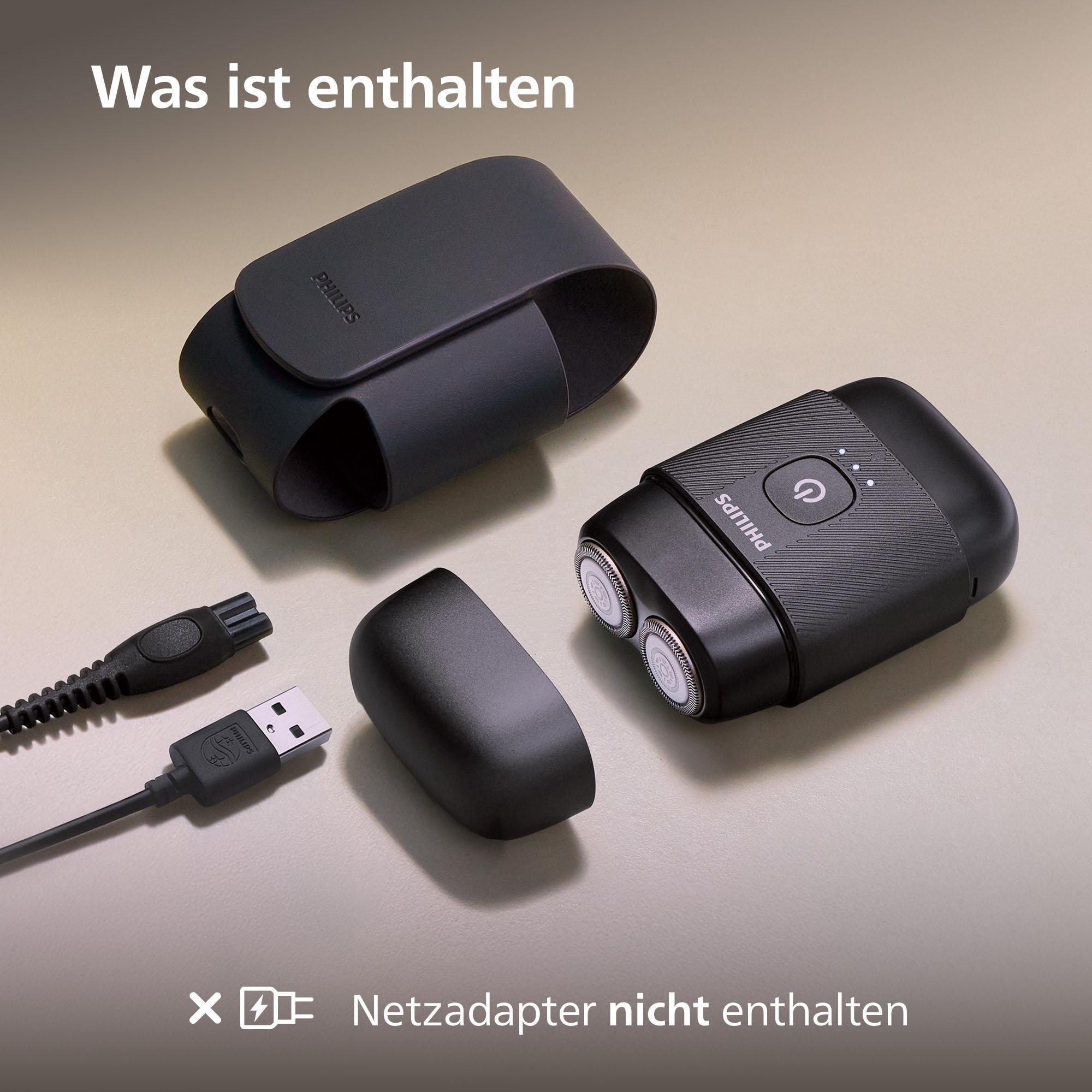 Philips Rasoirs électriques »S591/05« mit SteelPrecision Klingen, 3D Floating Heads, inkl. Reiseetui