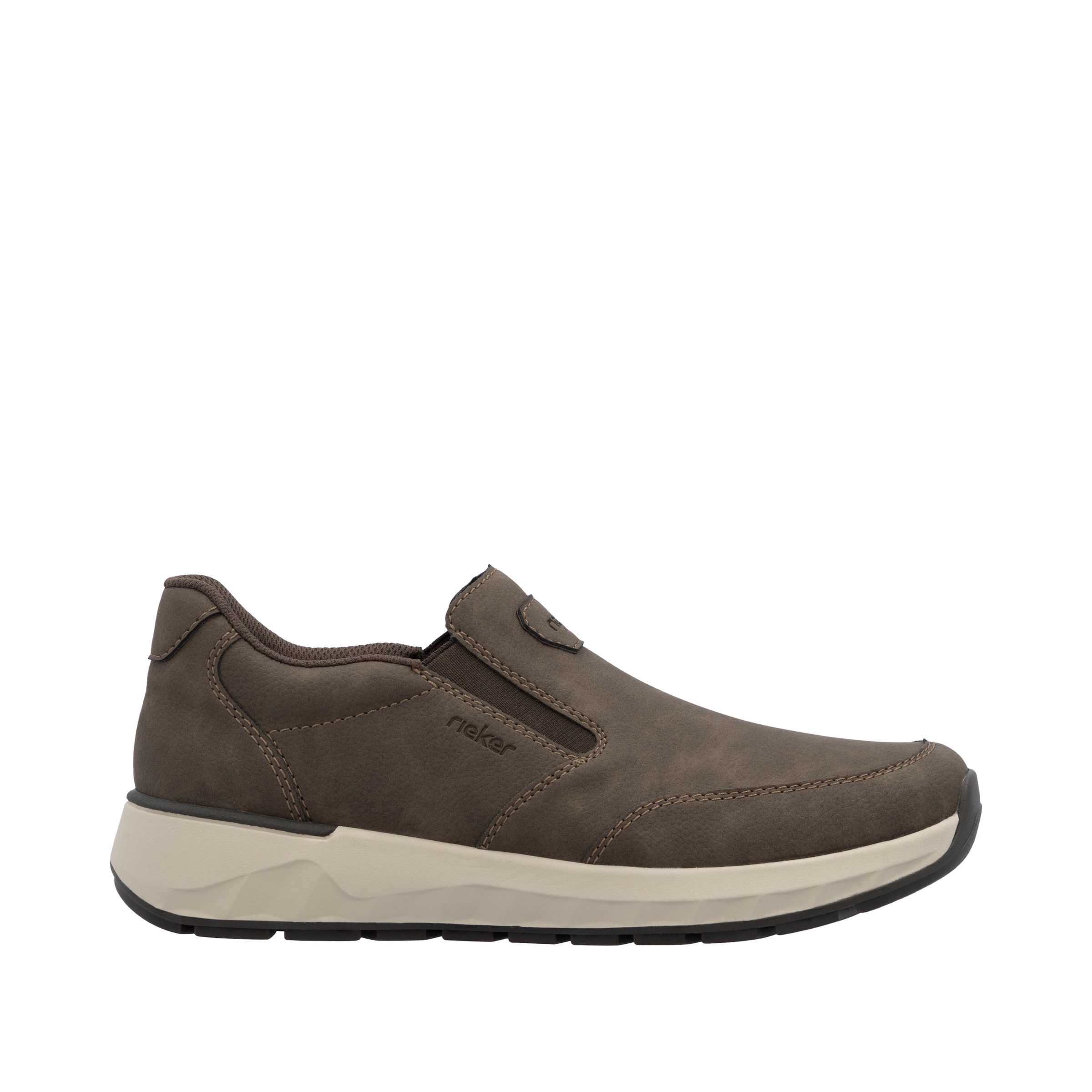 Rieker Slipper  chaussure à enfiler, demi-bottine, sneaker slip-on avec coutures décoratives