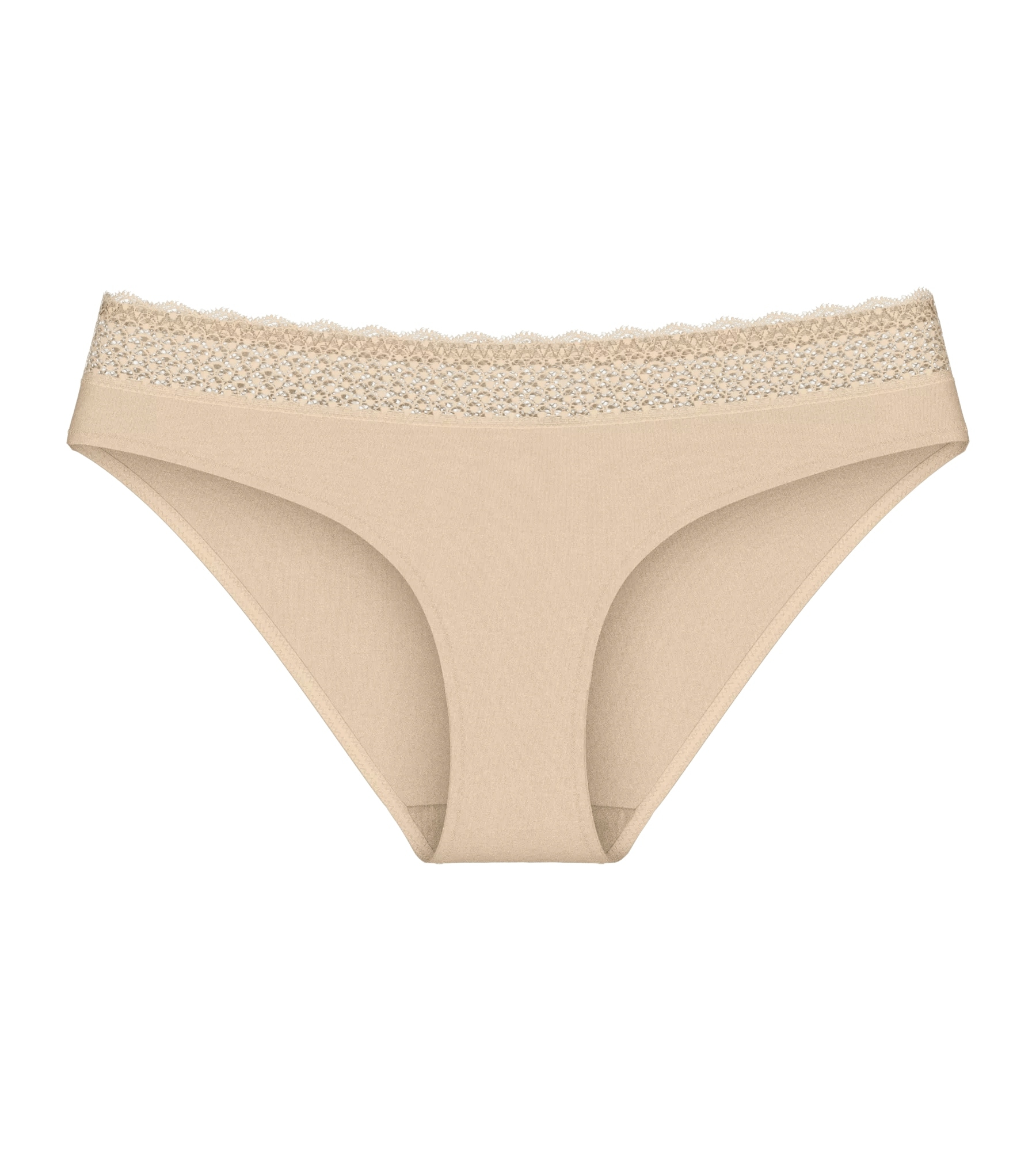 Triumph Slip tai »Feel of Modal« soyeux doux, ceinture en dentelle