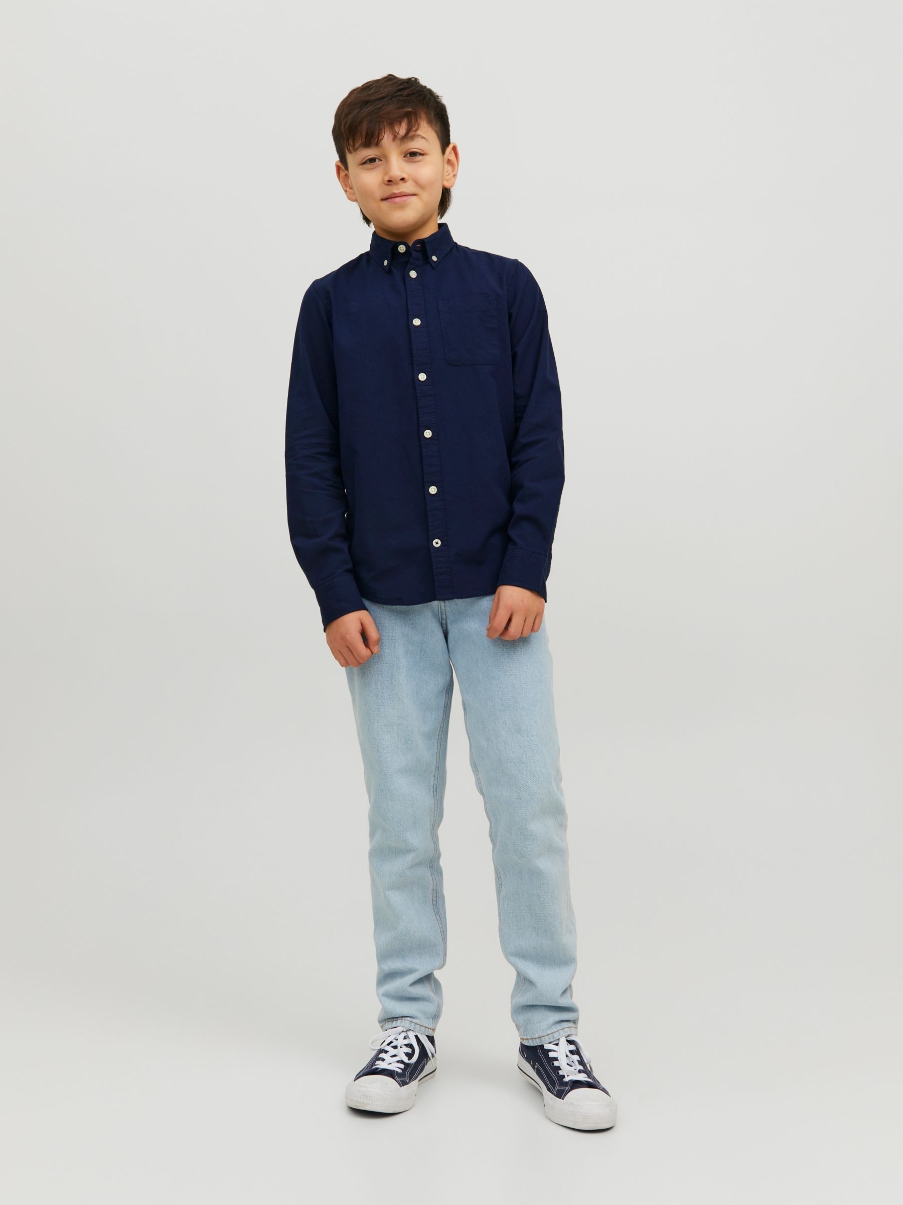 Jack & Jones Junior Chemise à manches longues »JJEOXFORD SHIRT L/S NOOS JNR«