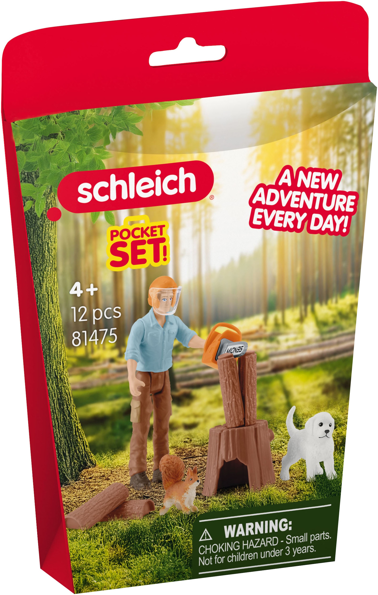 Schleich® Personnage de jeu »POCKET SET, Förster (81475)«