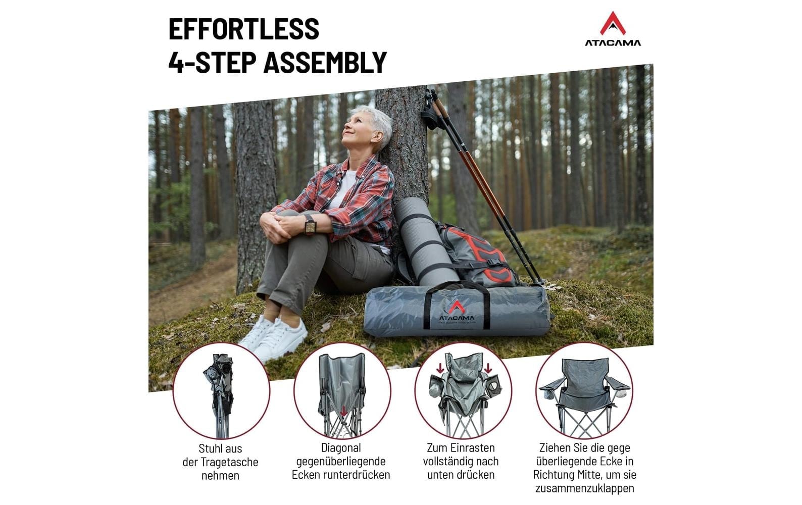   Campingstuhl »Atacama Angelstuhl faltbar« ()