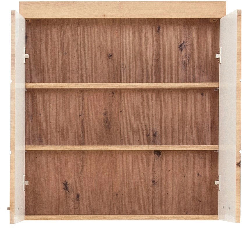 welltime Hängeschrank »Avena« Badschrank breit mit verstellbaren Böden - Masse (B/T/H) 73/23/77 cm