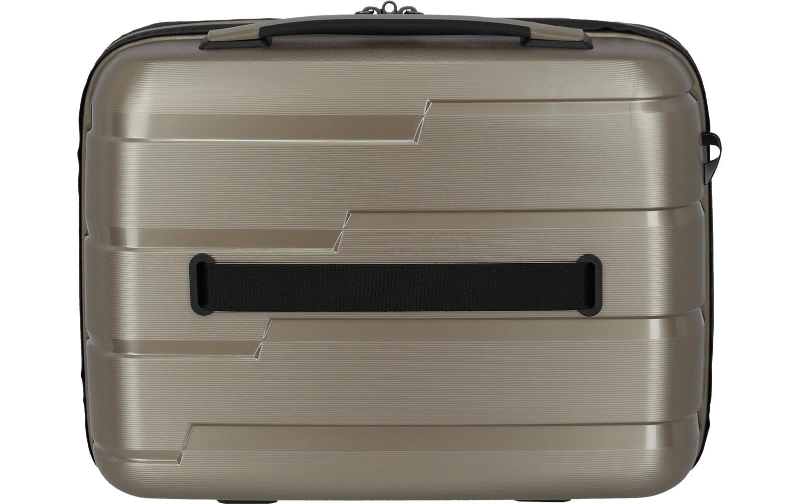 travelite Trousse de toilette »AIR BASE Kosmetikkoffer Hartschale« mit TSA-Schloss und Aufsteckfunktion – robust und leicht