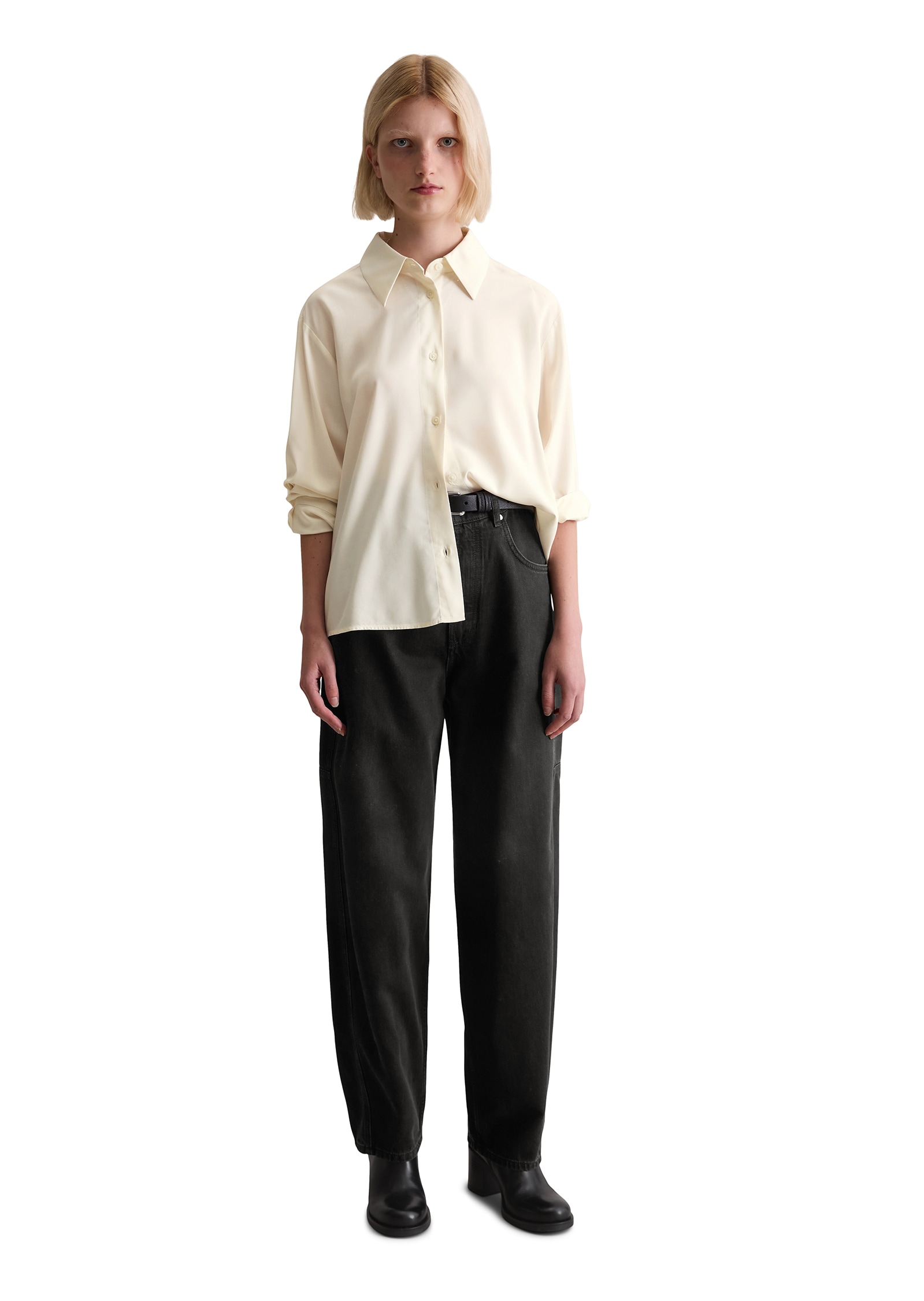 Marc O'Polo DENIM Blouse à manches longues »relaxed fit aus LENZING™ ECOVERO™«