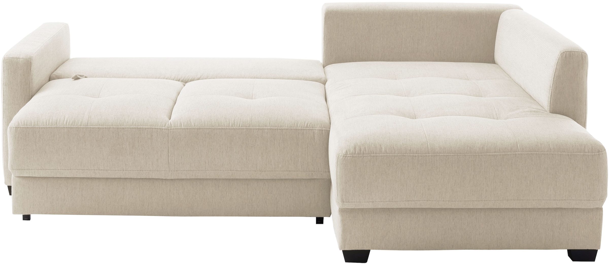 Mr. Couch Canapé d'angle »Pierre, L-Form mit BoxSpring« Mit Boxpring-Taschenfederkern