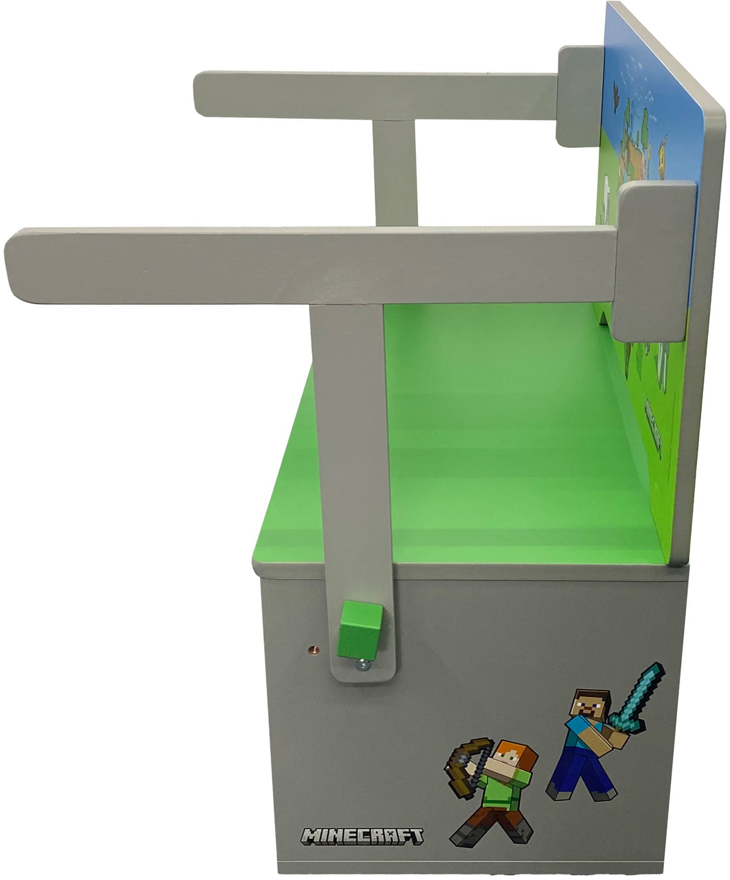 Phoenix Banc »Minecraft Spielbank« 3 cuis tlg. repliable en banc de jeu avec table