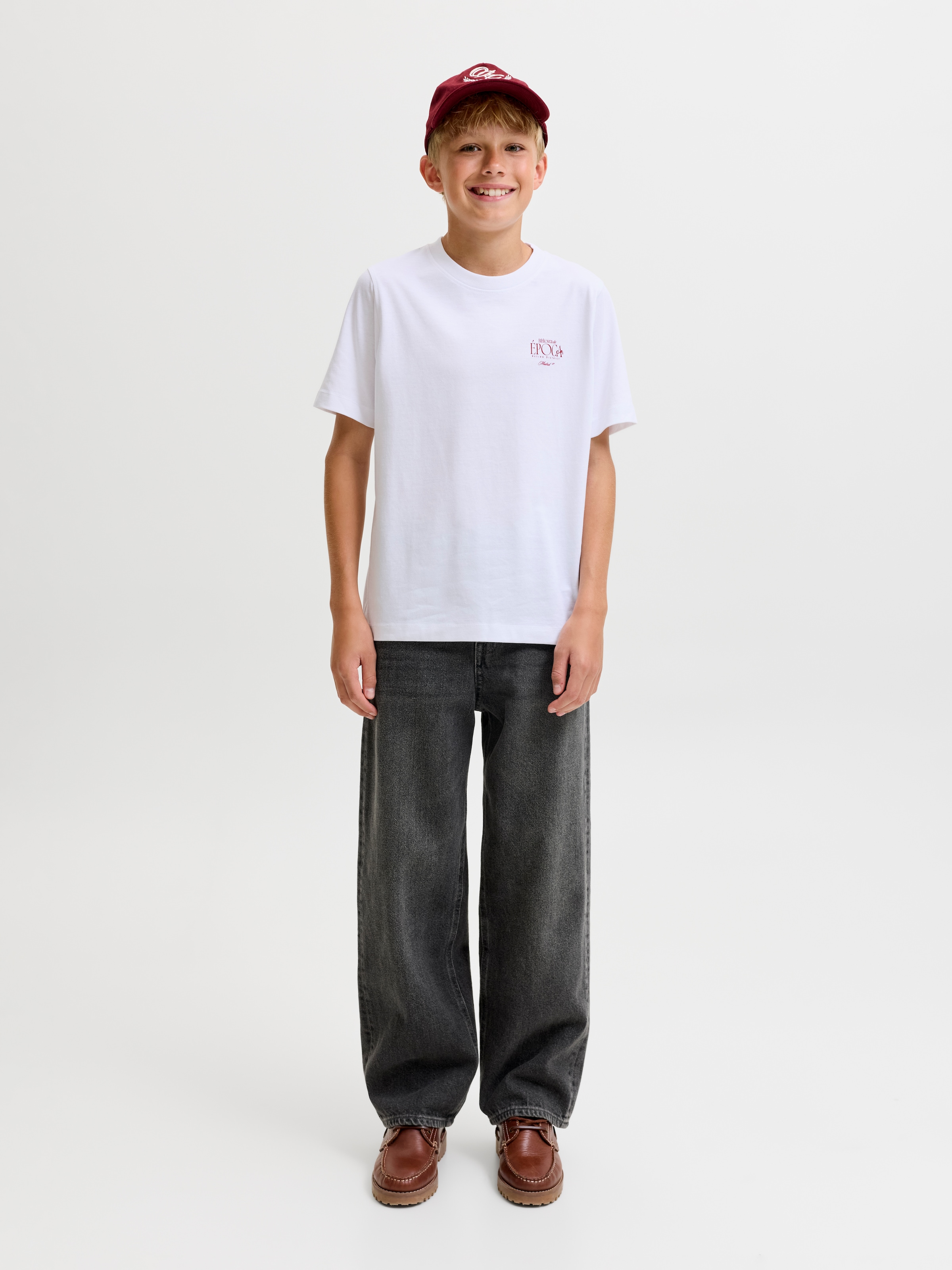 Jack & Jones Junior Relax-fit-Jeans »JJIALEX JJORIGINAL AT 282 JNR« Baumwolle, relaxed fit