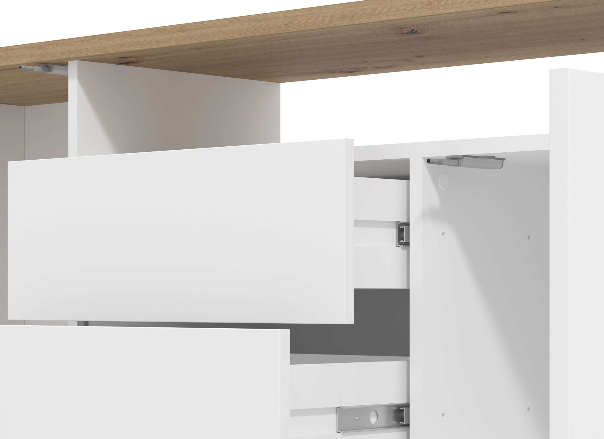 INOSIGN Tableau TV »Aterno TV-Bank, TV-Schrank« Breite 102,5 cm, mit Push-to-Open Funktion