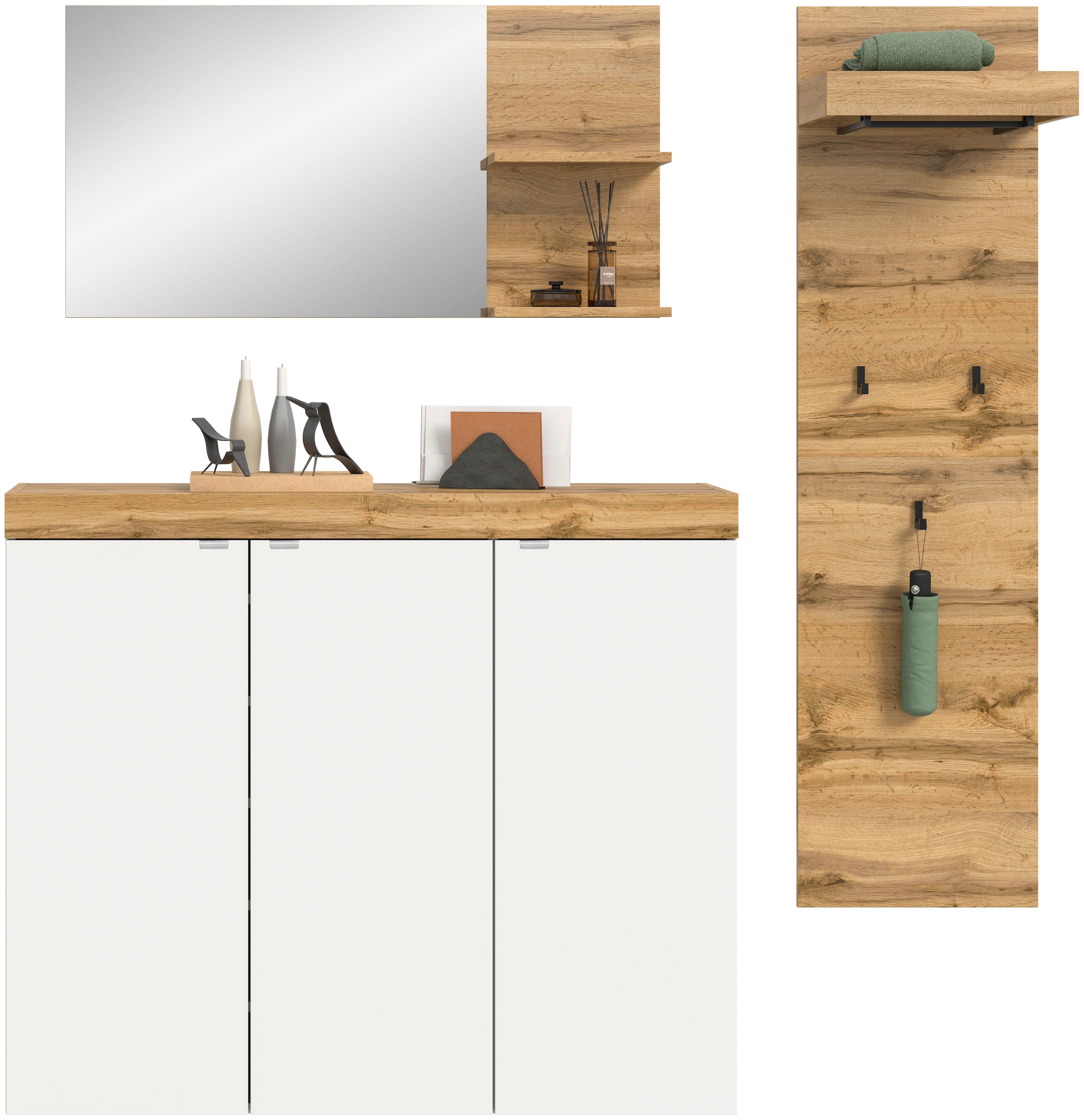 GOODproduct Ensemble de vestiaires »MAMBO II, 3-teilig, hängend oder stehend montierbar« 3 cuis tlg.