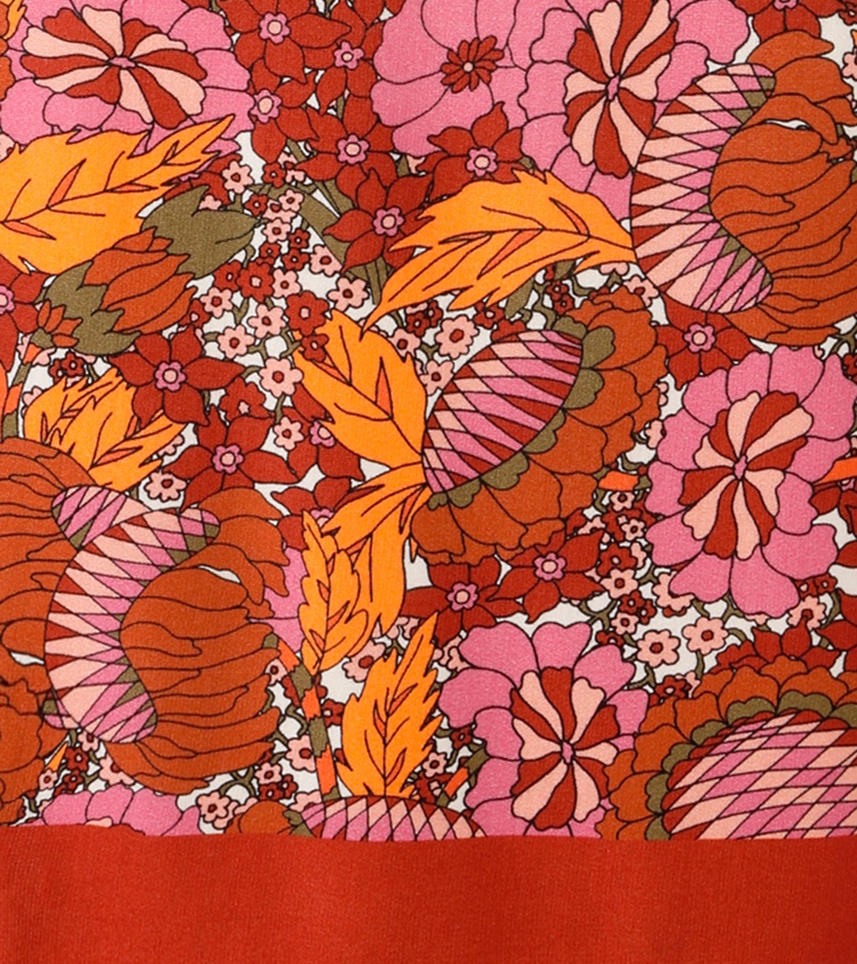 Aniston SELECTED Robe en jersey mit fantasiereichem Blumen- und Blütendruck - NEUE KOLLEKTION