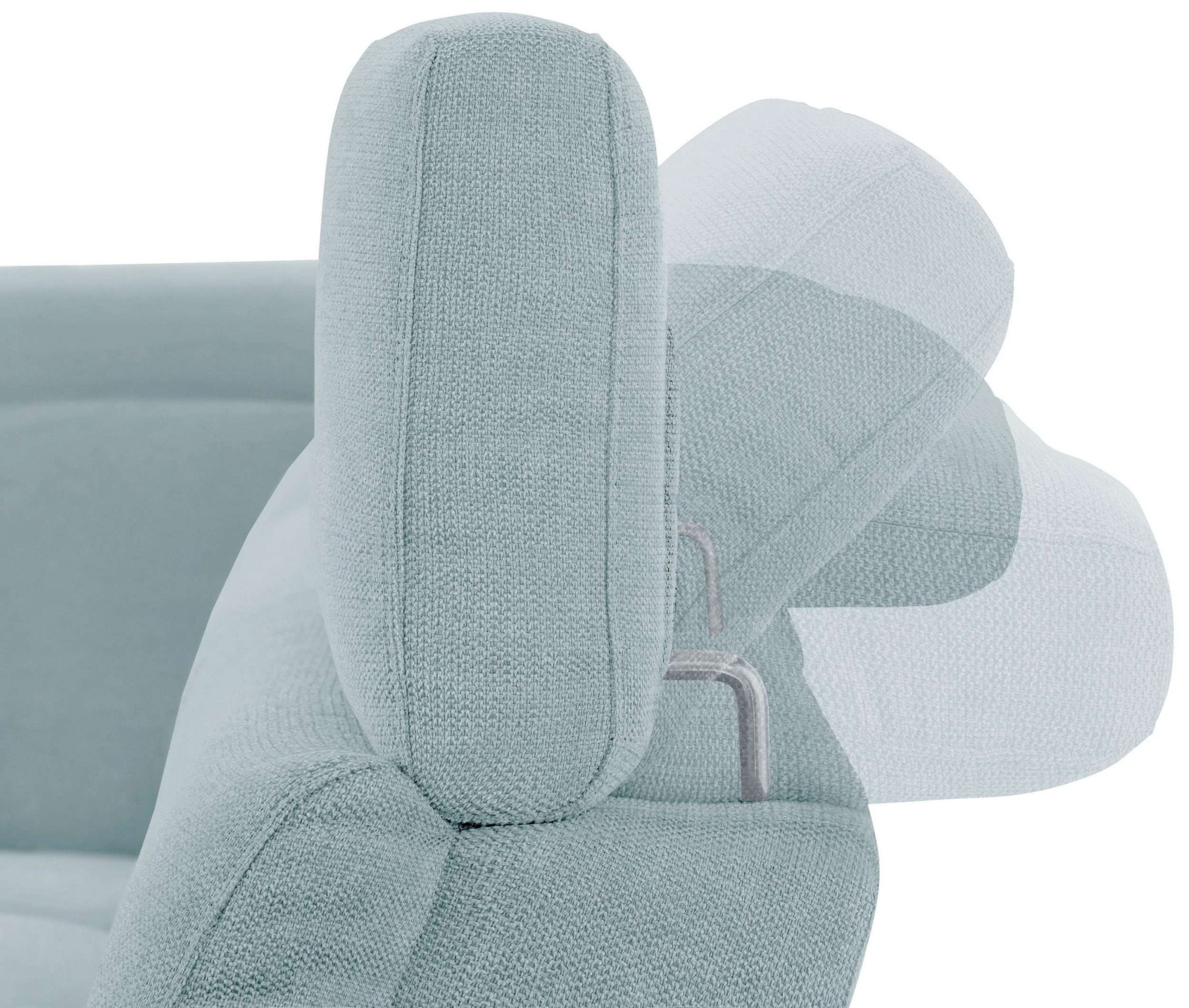 Home affaire Ecksofa »Sentrano, L-Form,« 273 cm, man. o. elektr. Relaxfunktion und USB/Kopfverstellung