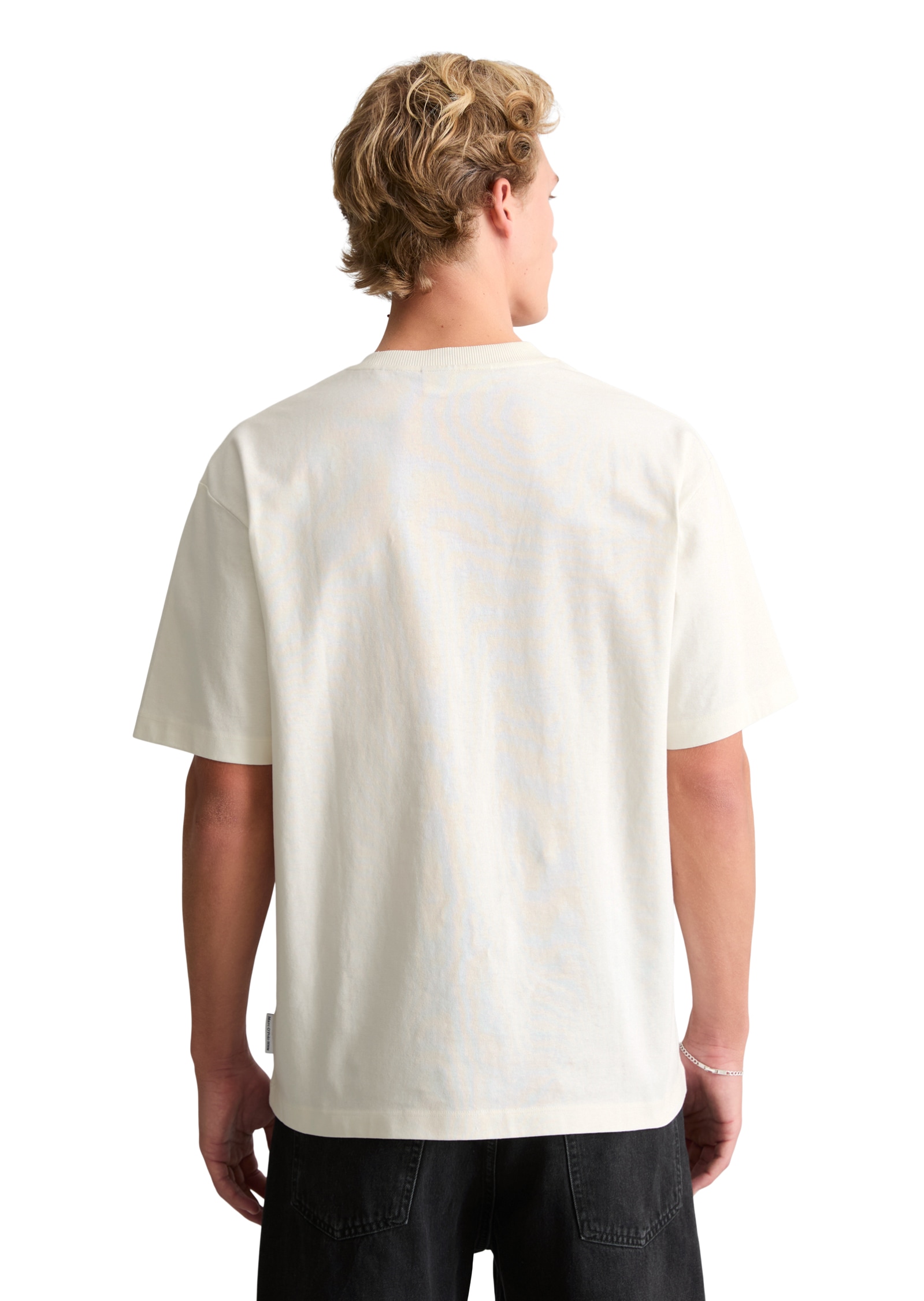 Marc O'Polo DENIM T-shirt relax en jersey de coton bio lourd