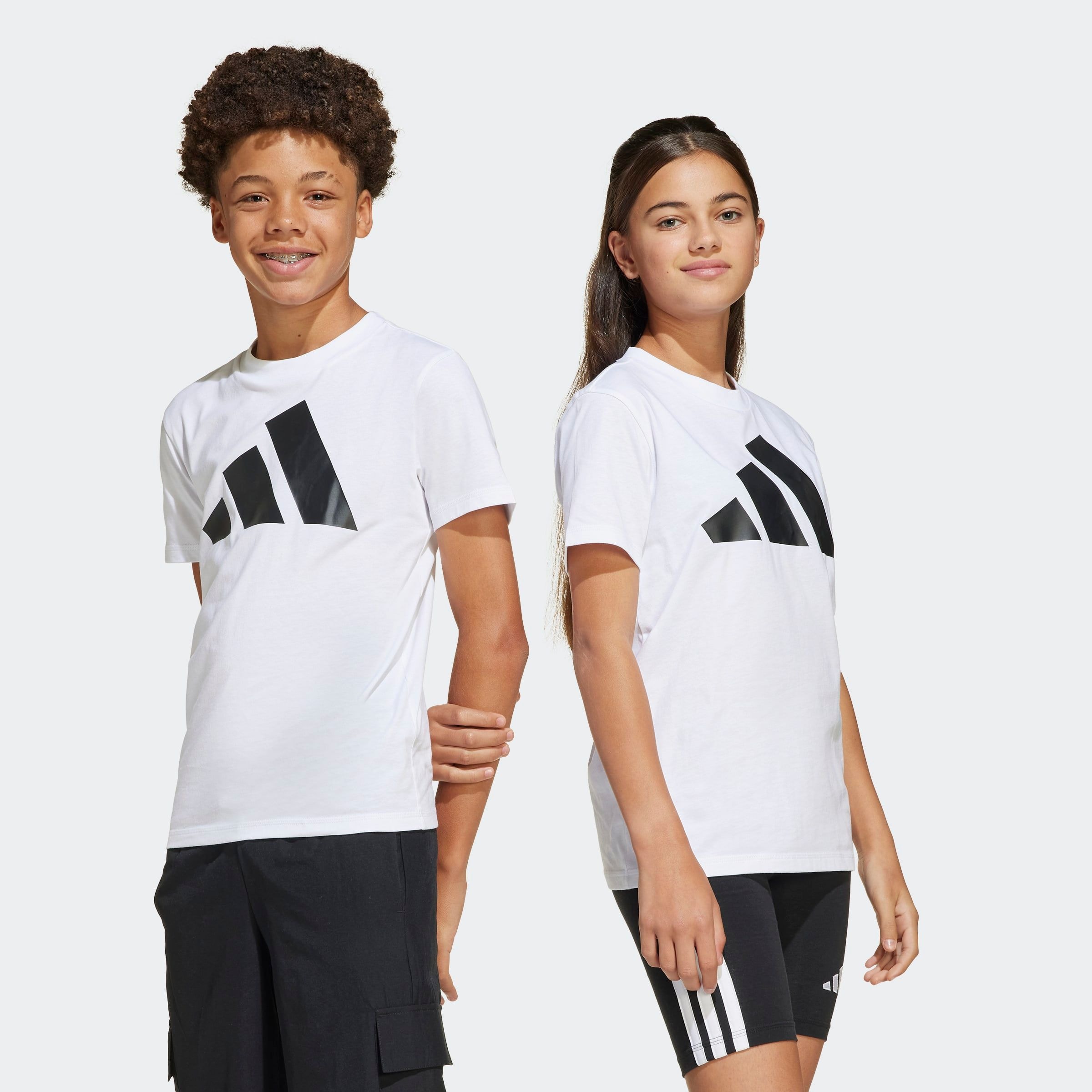 adidas Sportswear T-Shirt »ESSENTIALS KIDS« für Kinder und Teens, mit Rundhalsausschnitt, aus 100 % Baumwolle