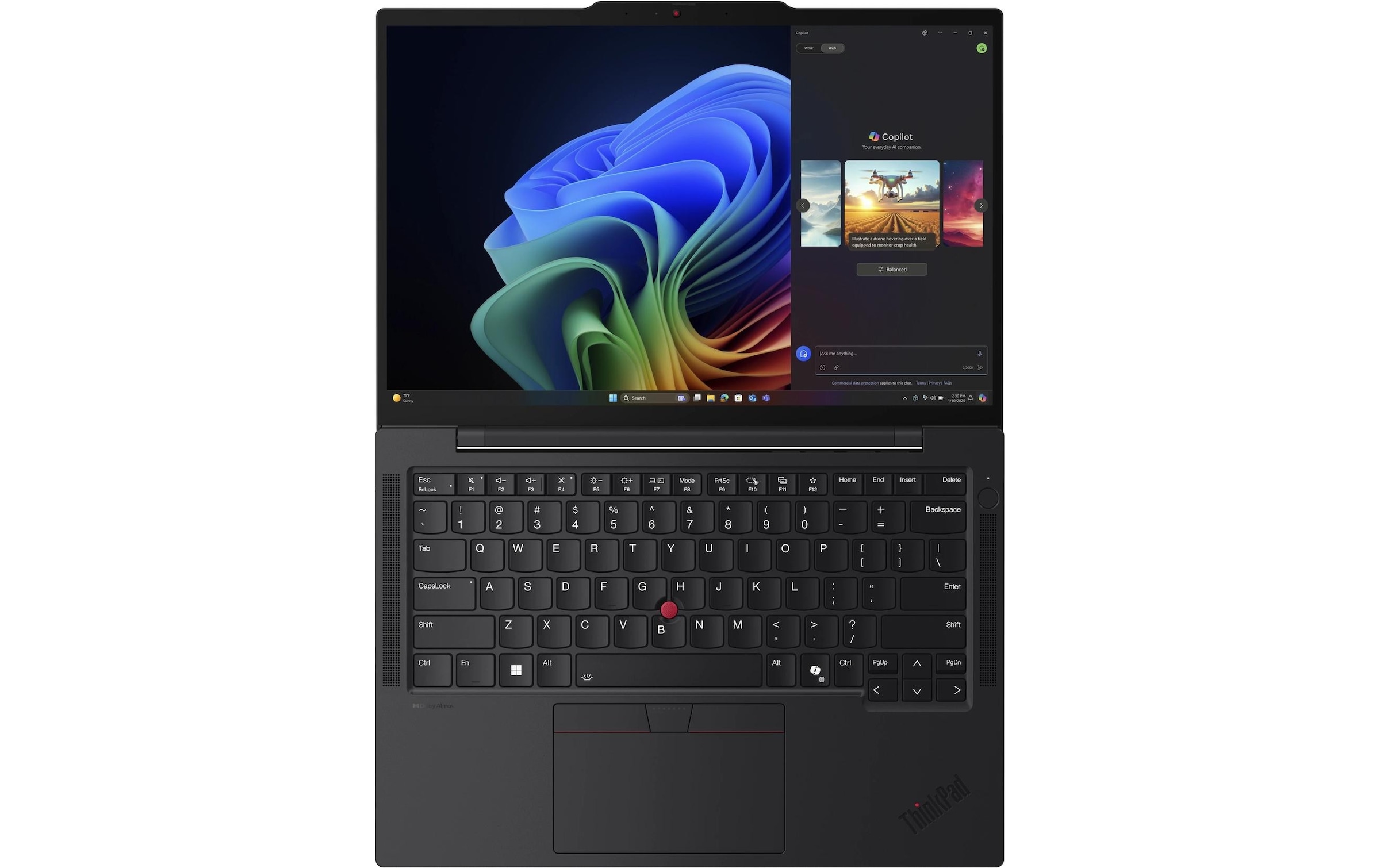 Lenovo Notebook »ThinkPad T14s Gen 6 (AMD) Copilot+ PC« / 14 ″ AMD Ryzen™ AI 7 1.000 GB SSD